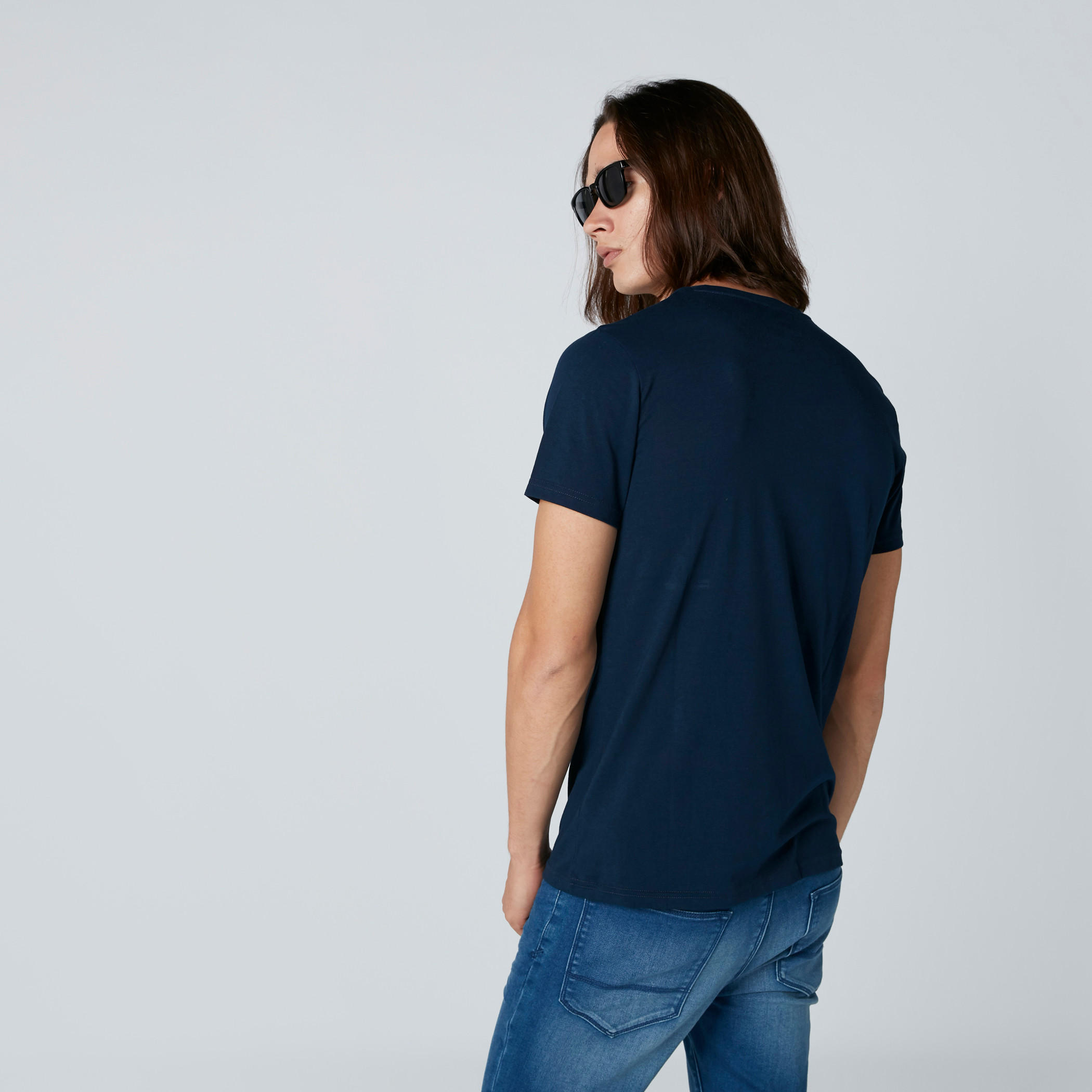 Printed T-Shirt with Short Sleeves-men-clothing-tshirtsandpolos-tshirts-image-3
