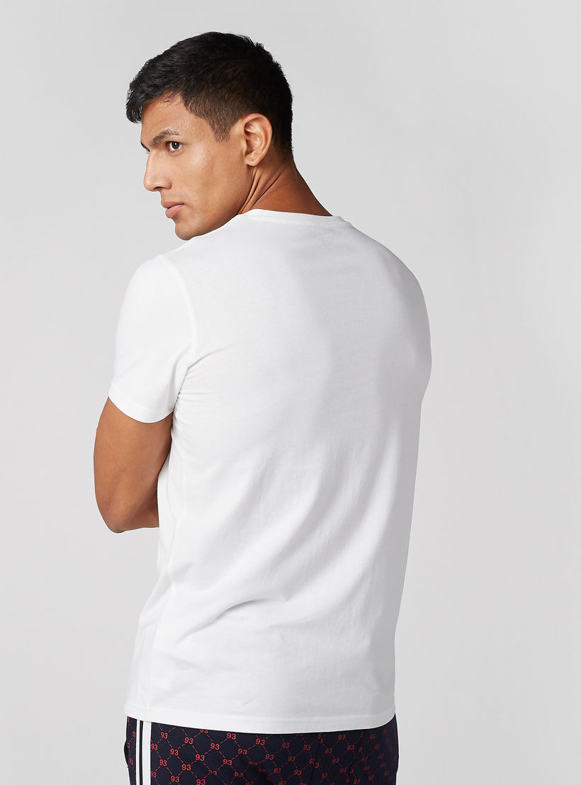 Text Printed Crew Neck Short Sleeves T-Shirt-men-clothing-tshirtsandpolos-tshirts-image-3