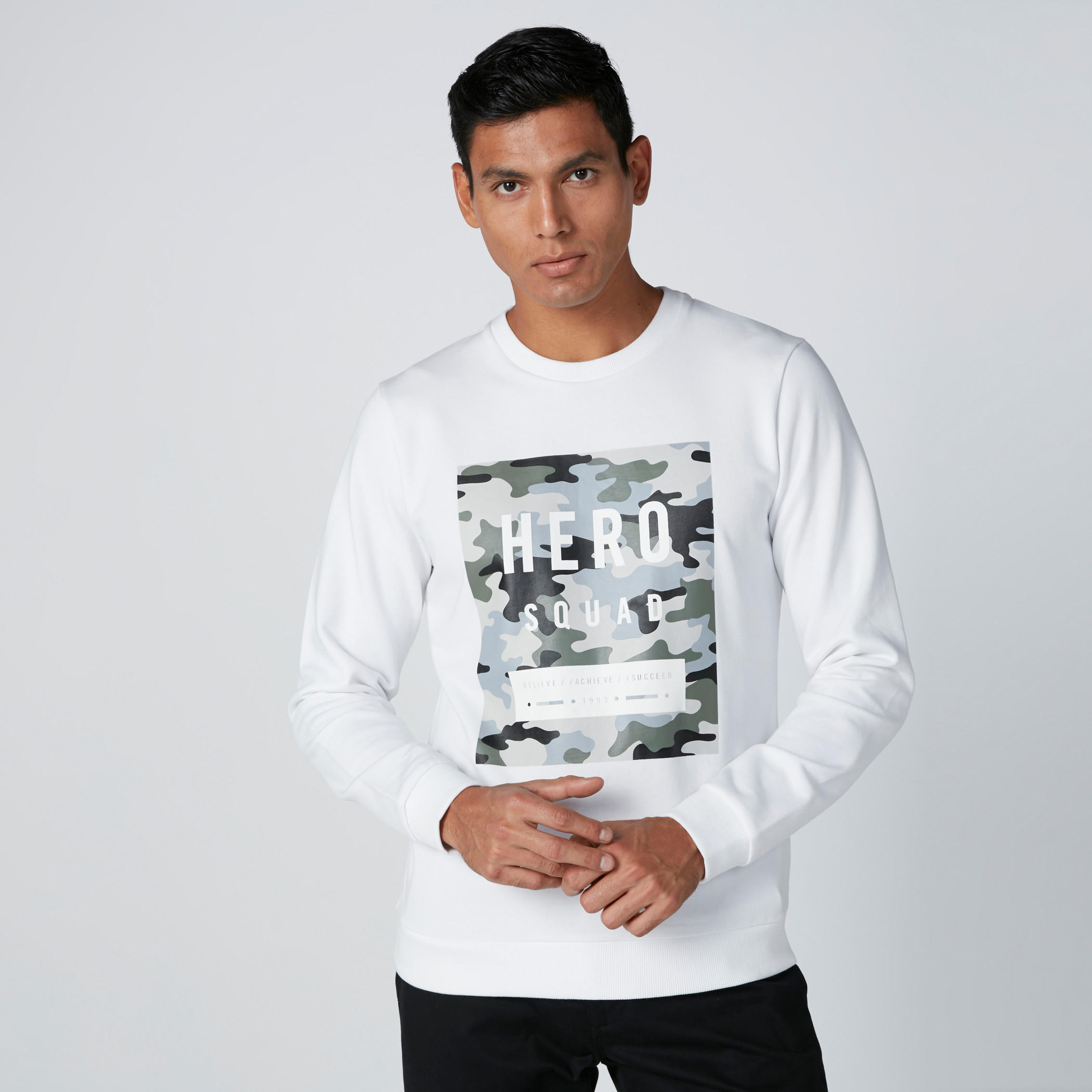 Printed Sweatshirt with Long Sleeves-men-winterwear-hoodiesandsweatshirts-image-3