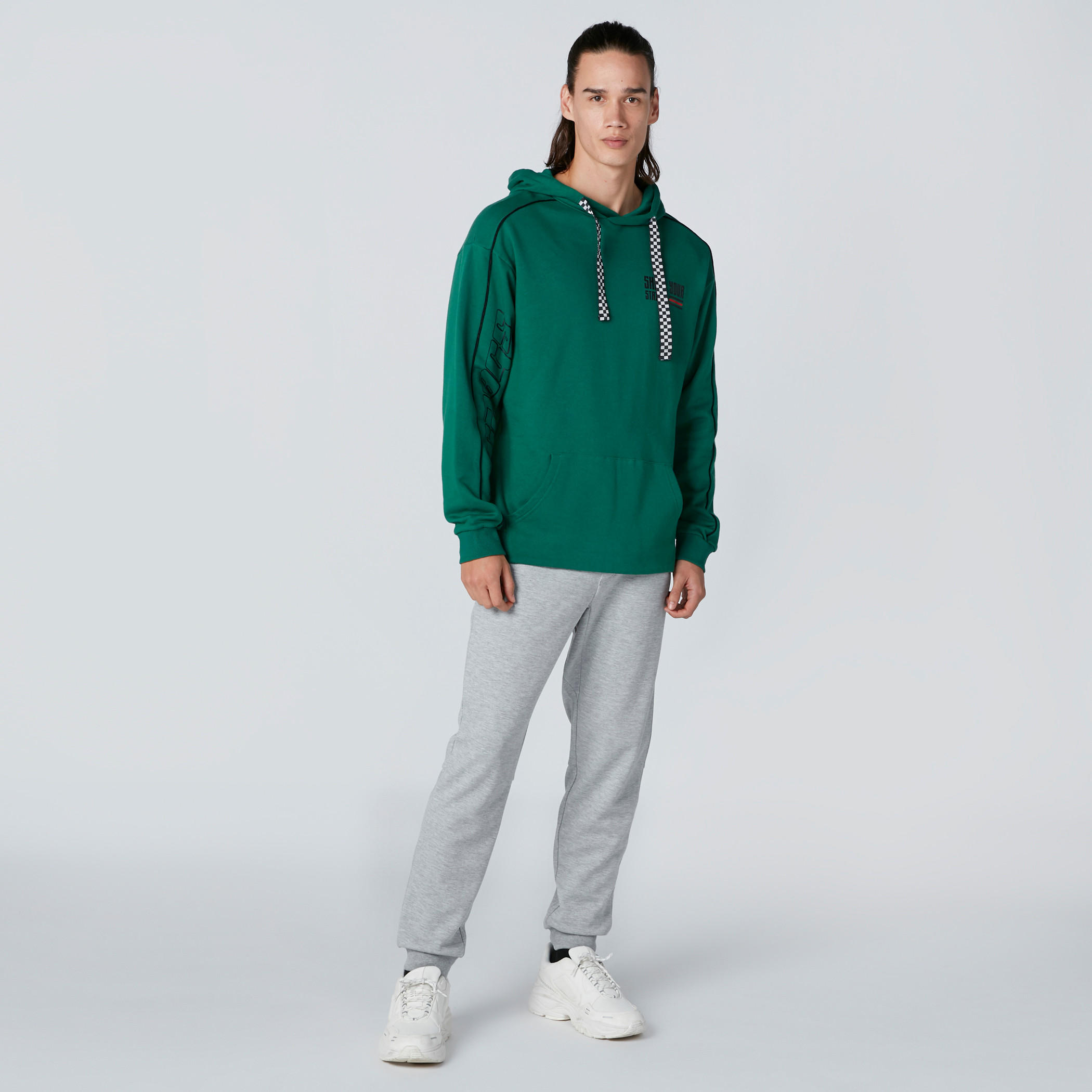 Printed Long Sleeves Sweatshirt with Hood-men-winterwear-hoodiesandsweatshirts-image-3