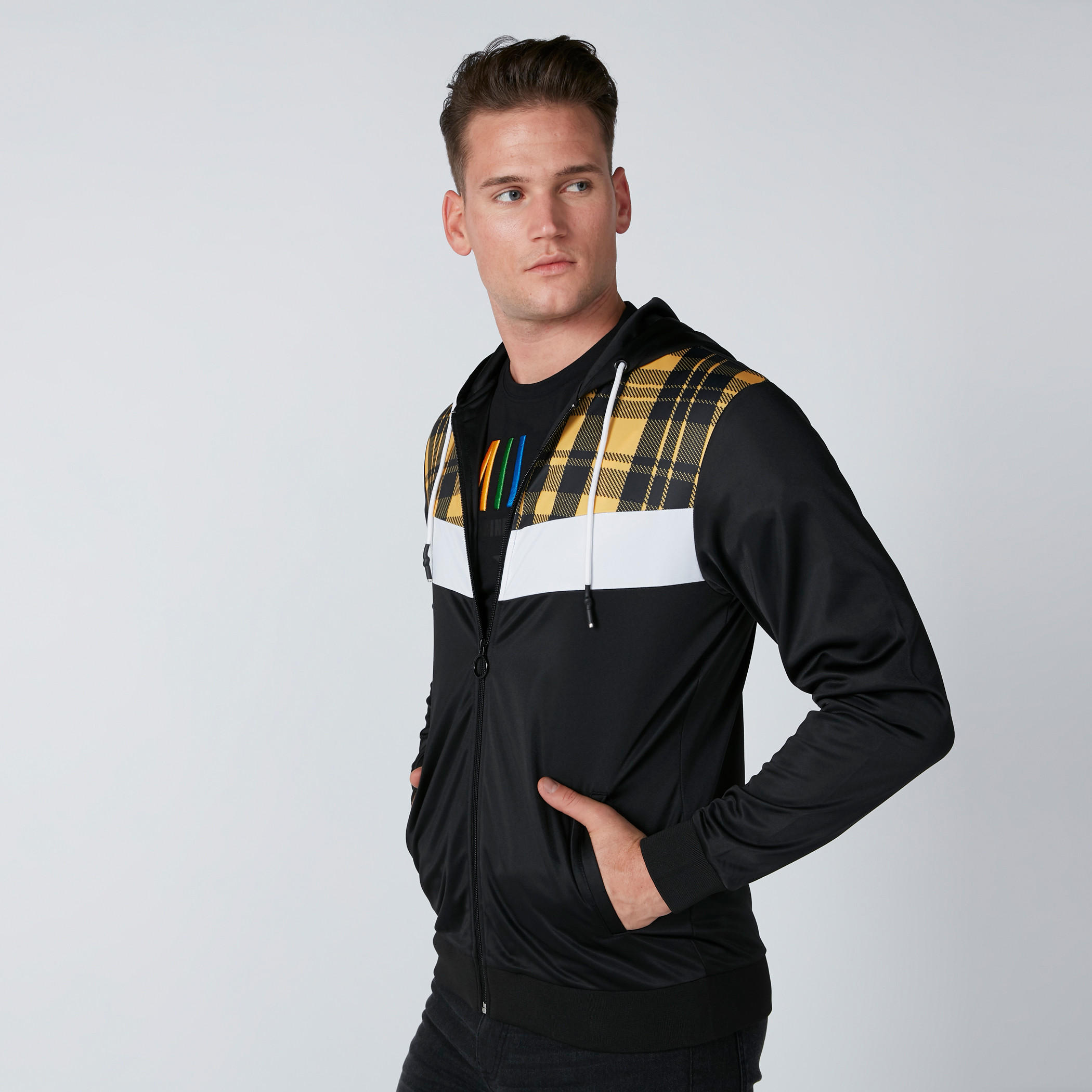 جاكيت كاروهات بسحّاب إغلاق وجيوب-men-clothing-jacketsandblazers-jackets-image-4