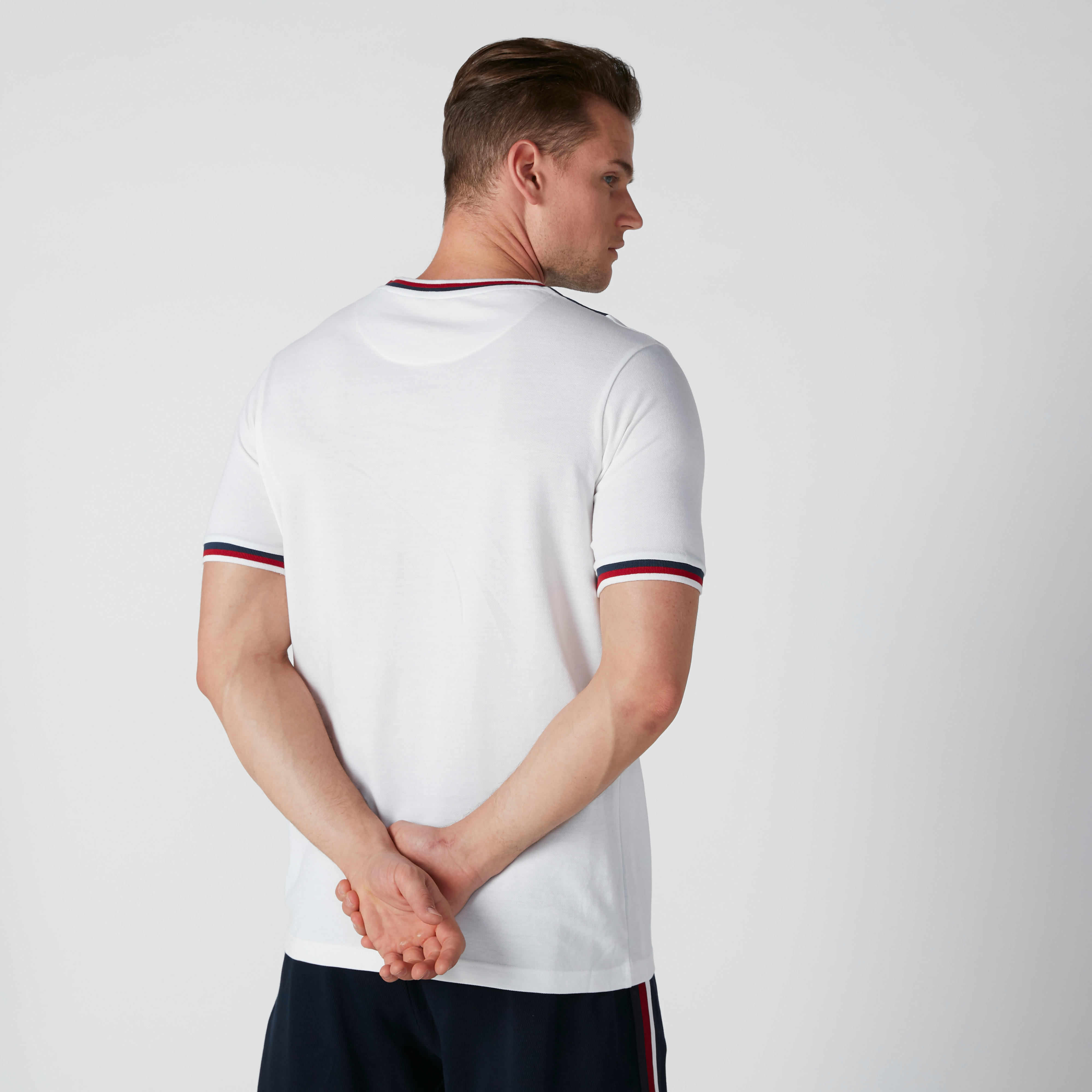 Printed Cut and Sew Oversized T-Shirt with Short Sleeves-men-clothing-tshirtsandpolos-tshirts-image-3