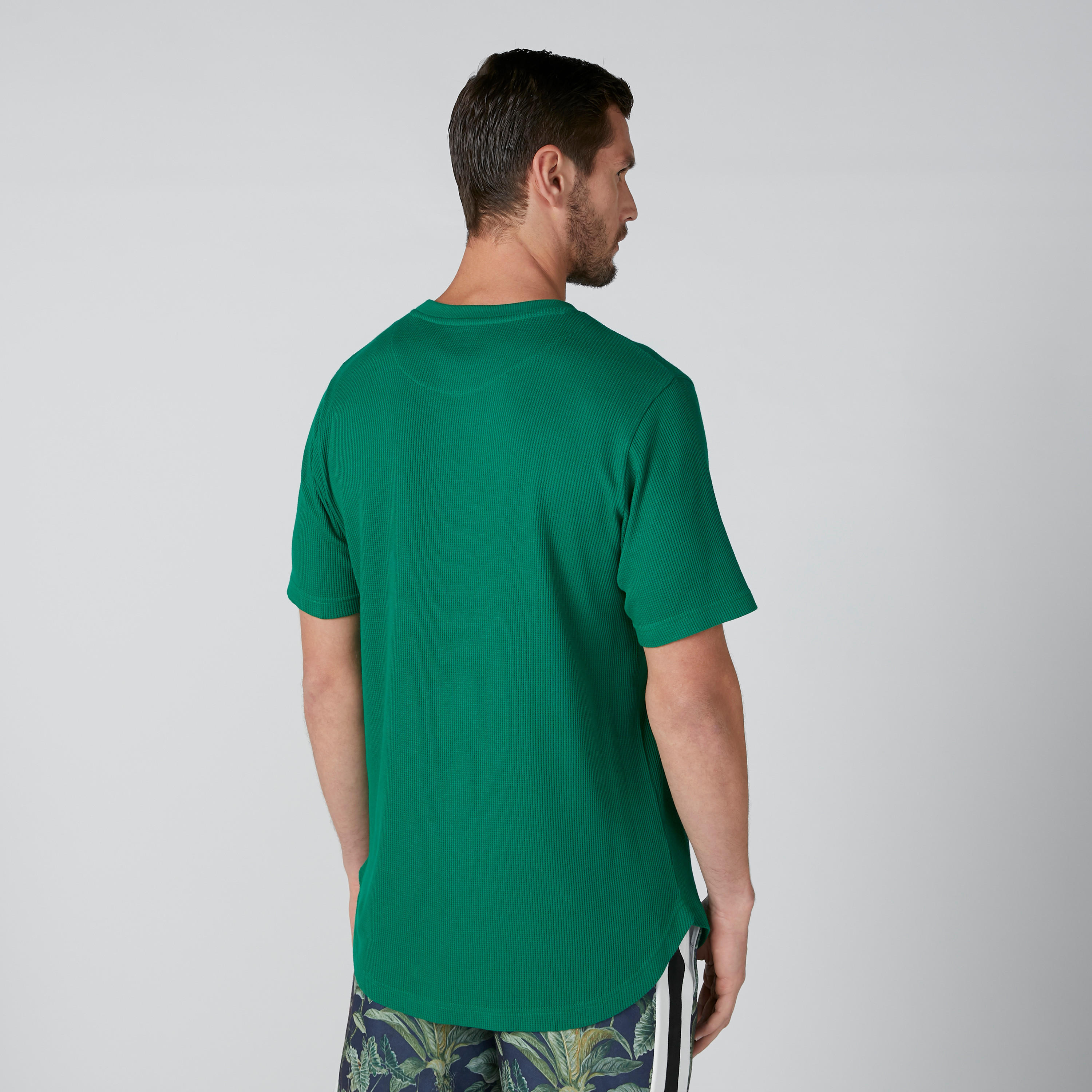 Textured T-Shirt in Relaxed Fit with Short Sleeves-men-clothing-tshirtsandpolos-tshirts-image-3
