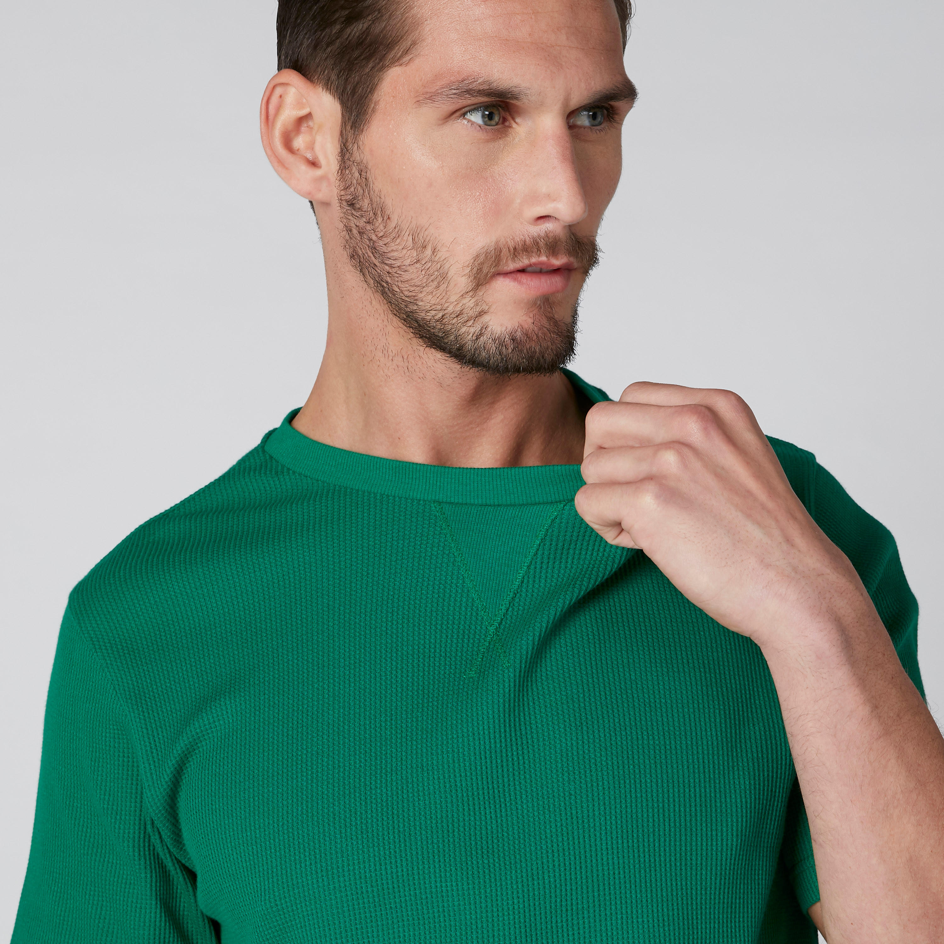 Textured T-Shirt in Relaxed Fit with Short Sleeves-men-clothing-tshirtsandpolos-tshirts-image-5