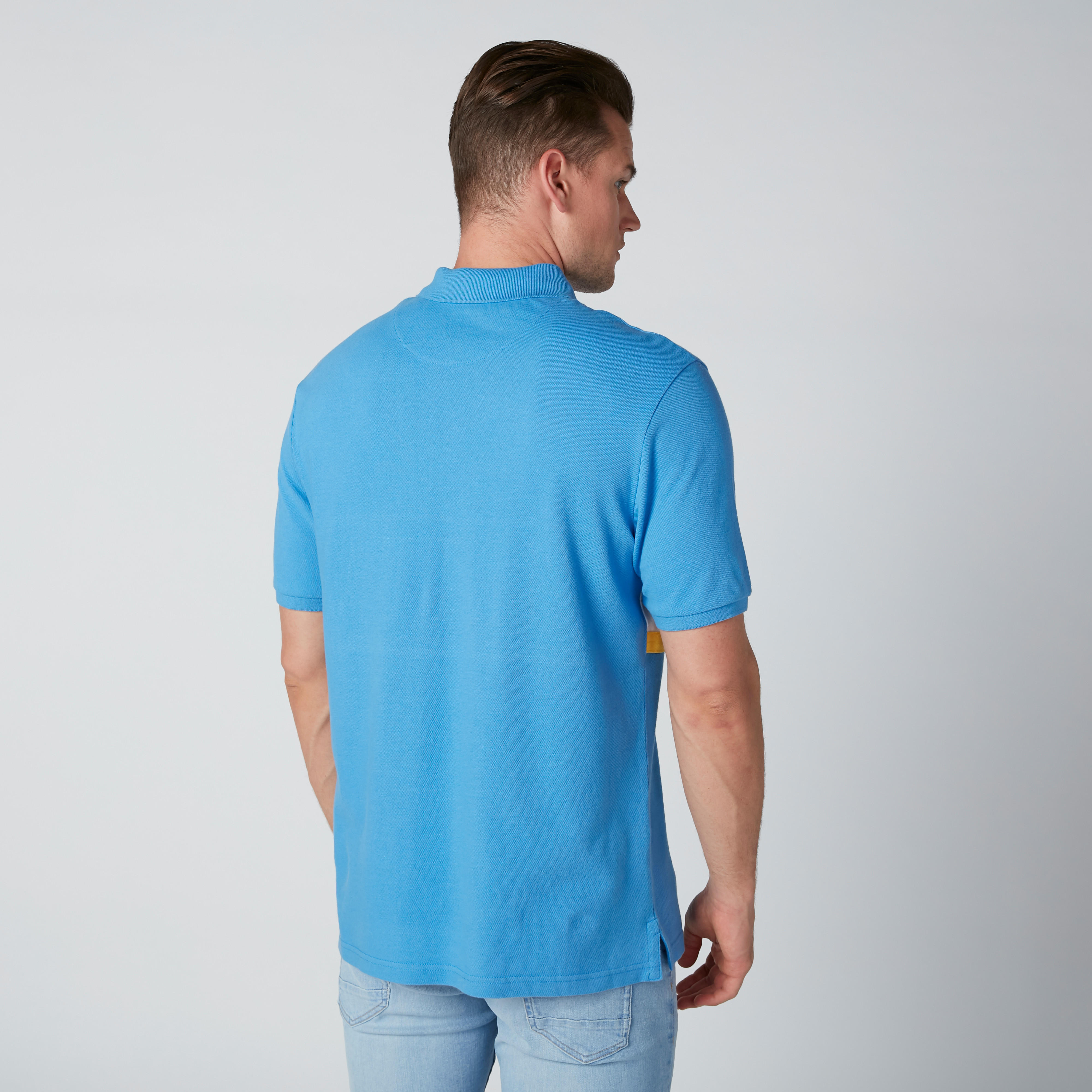 تيشيرت مطرز بياقة بولو وأكمام قصيرة وطبعات-men-clothing-tshirtsandpolos-polos-image-3