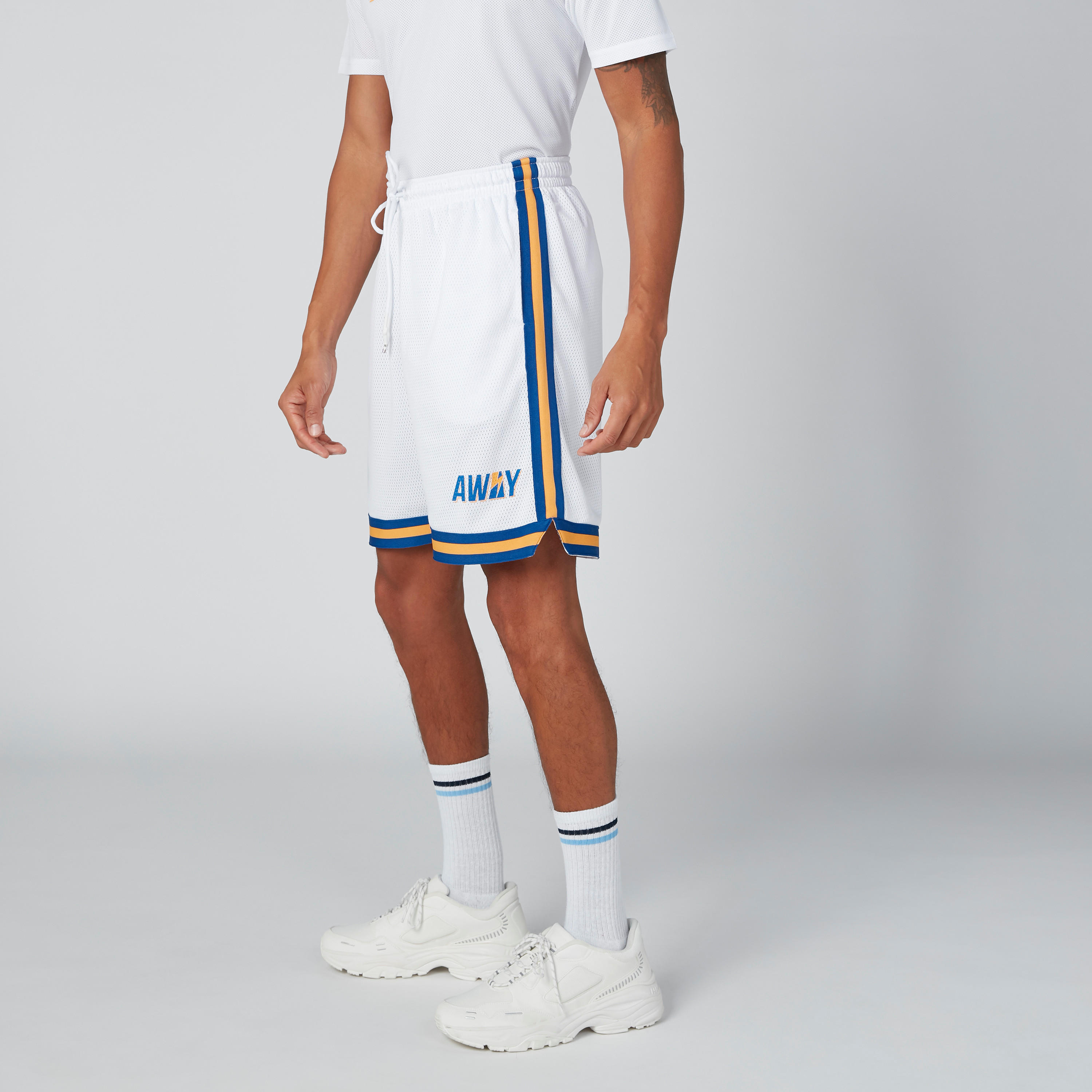 Printed Mid-Rise Shorts in Regular Fit with Drawstring-men-clothing-bottoms-shorts-image-1