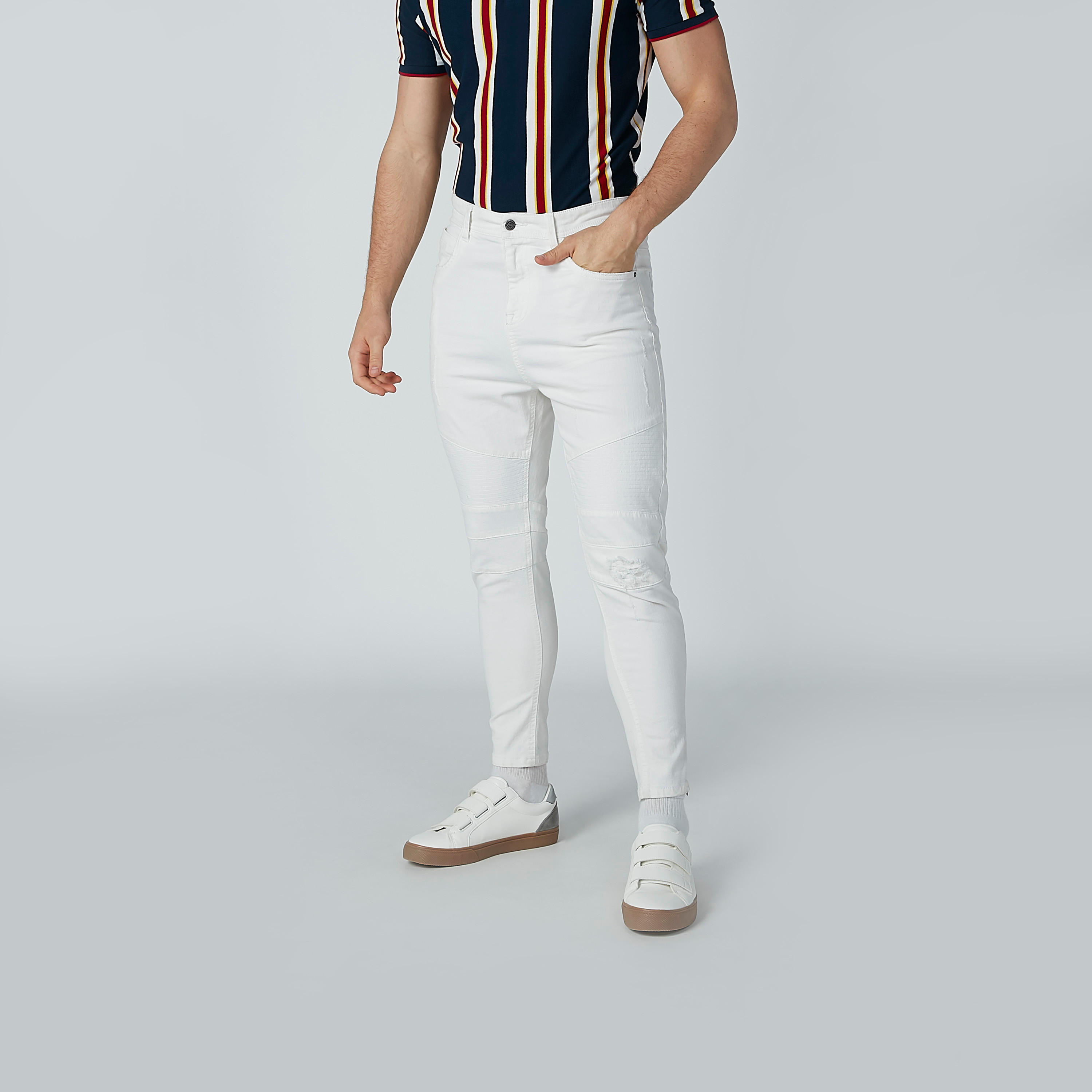 بنطال جينز طويل بجيوب وسحّاب-men-clothing-bottoms-jeans-image-1