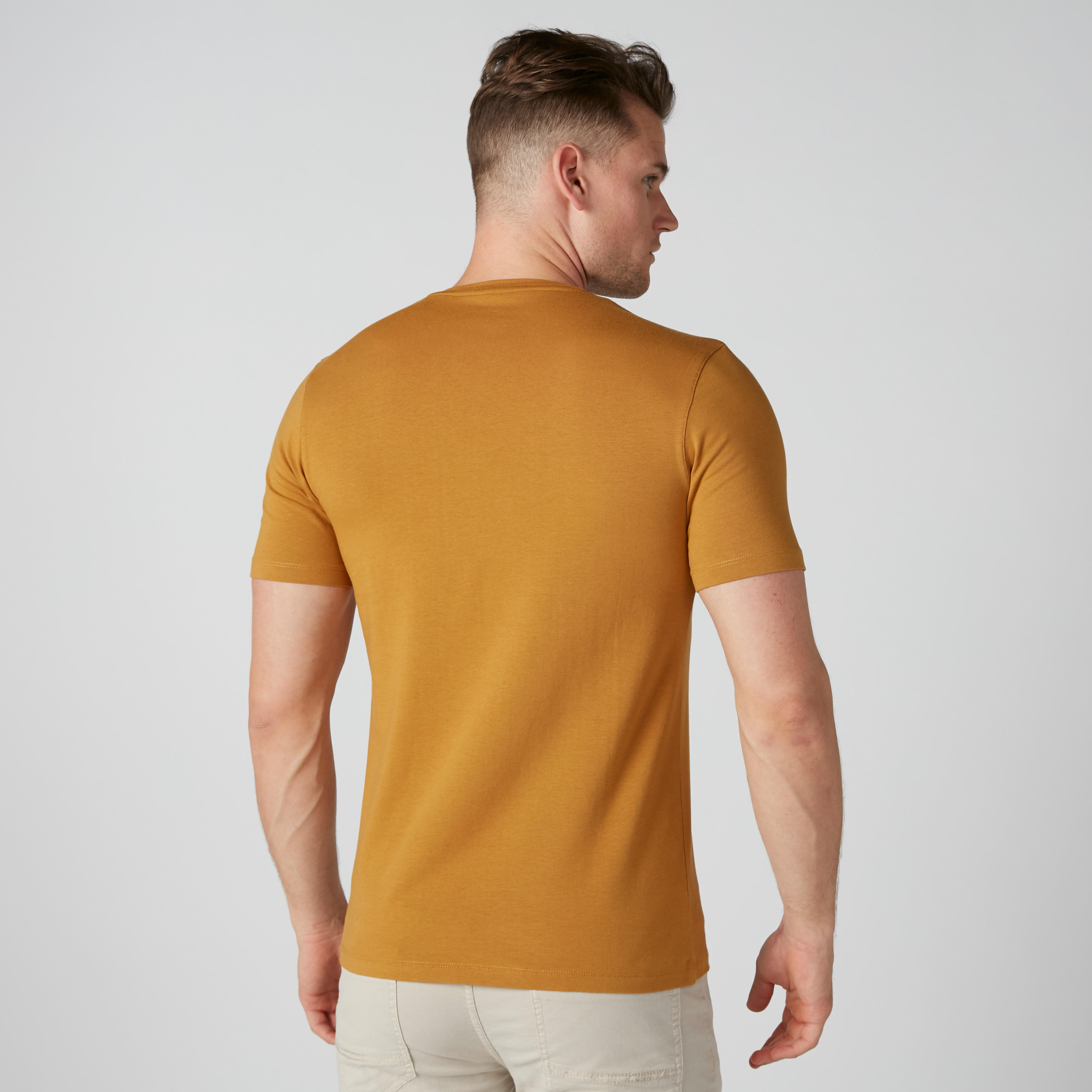 تيشيرت سادة بياقة V وأكمام قصيرة-men-clothing-tshirtsandpolos-tshirts-image-2