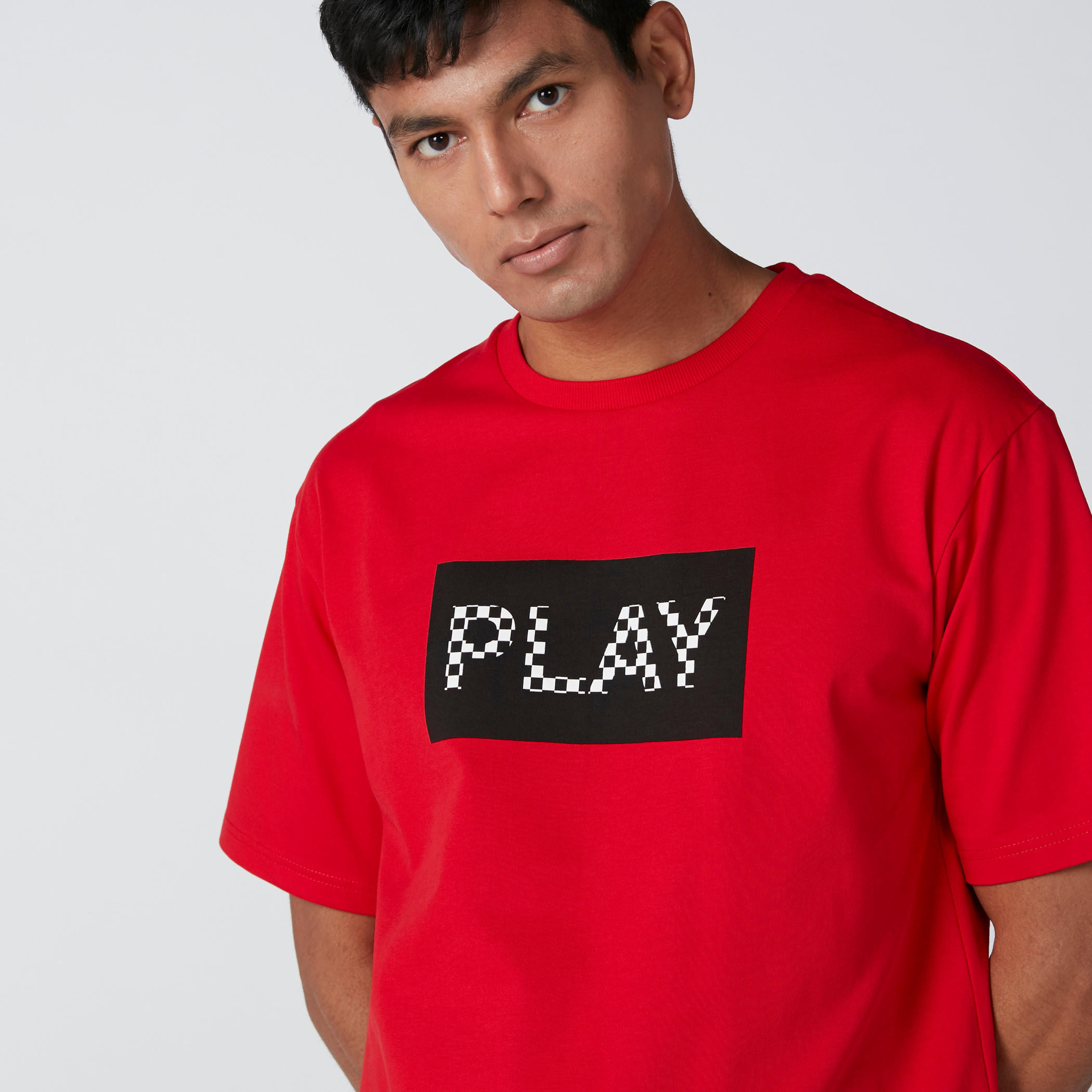 Play Printed Round Neck T-Shirt with Short Sleeves-men-clothing-tshirtsandpolos-tshirts-image-4