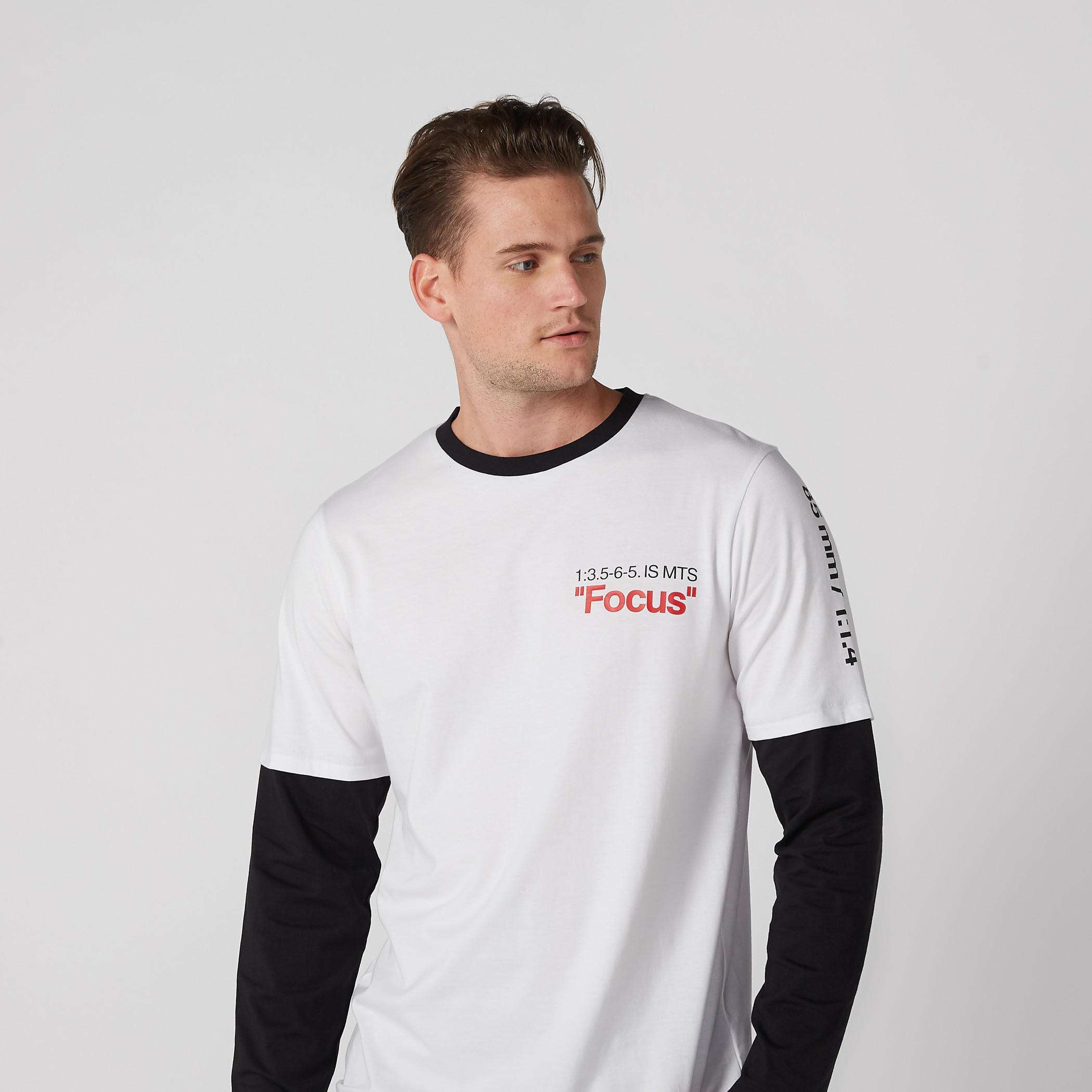 Printed Oversized T-Shirt with Doctor Sleeves-men-clothing-tshirtsandpolos-tshirts-image-1