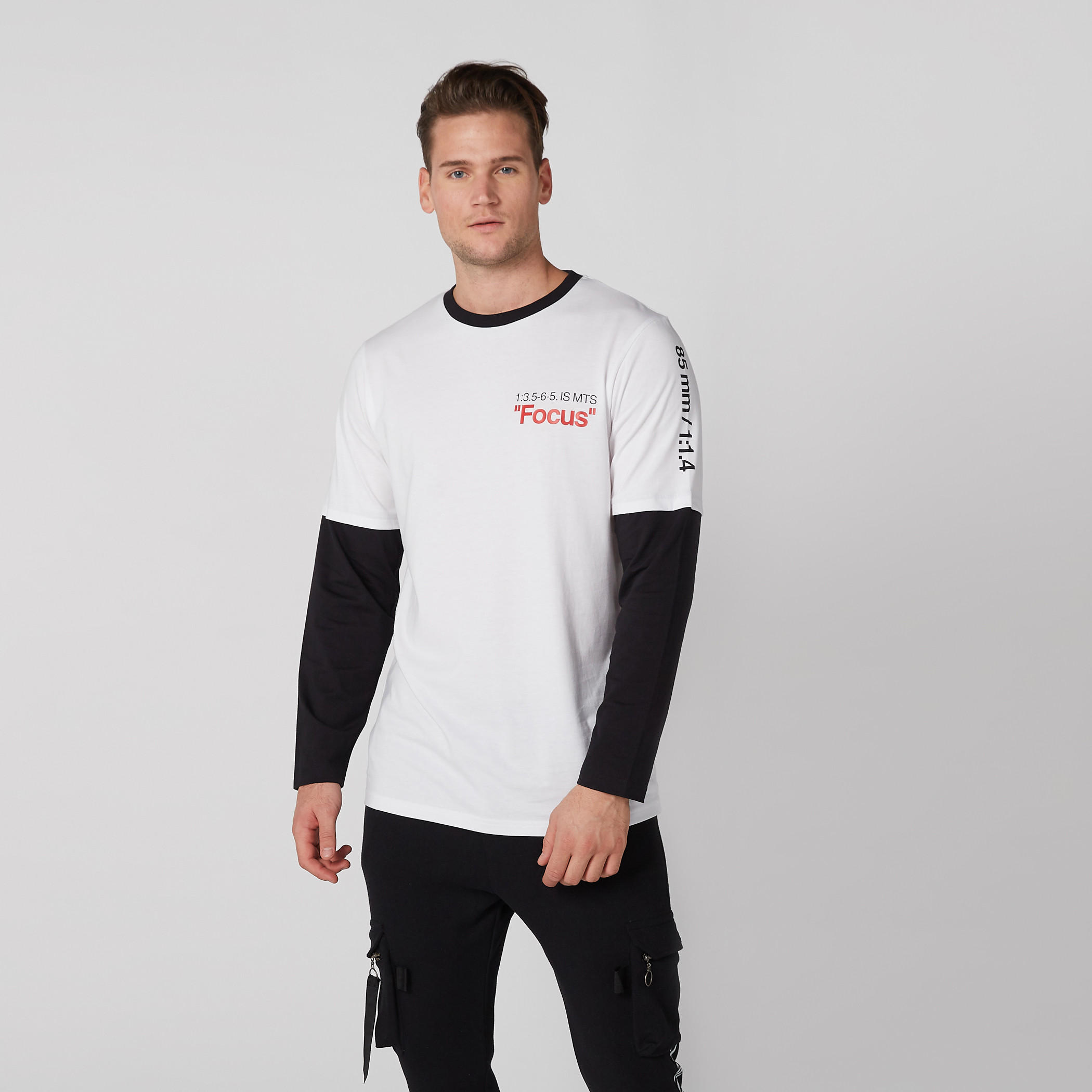Printed Oversized T-Shirt with Doctor Sleeves-men-clothing-tshirtsandpolos-tshirts-image-4