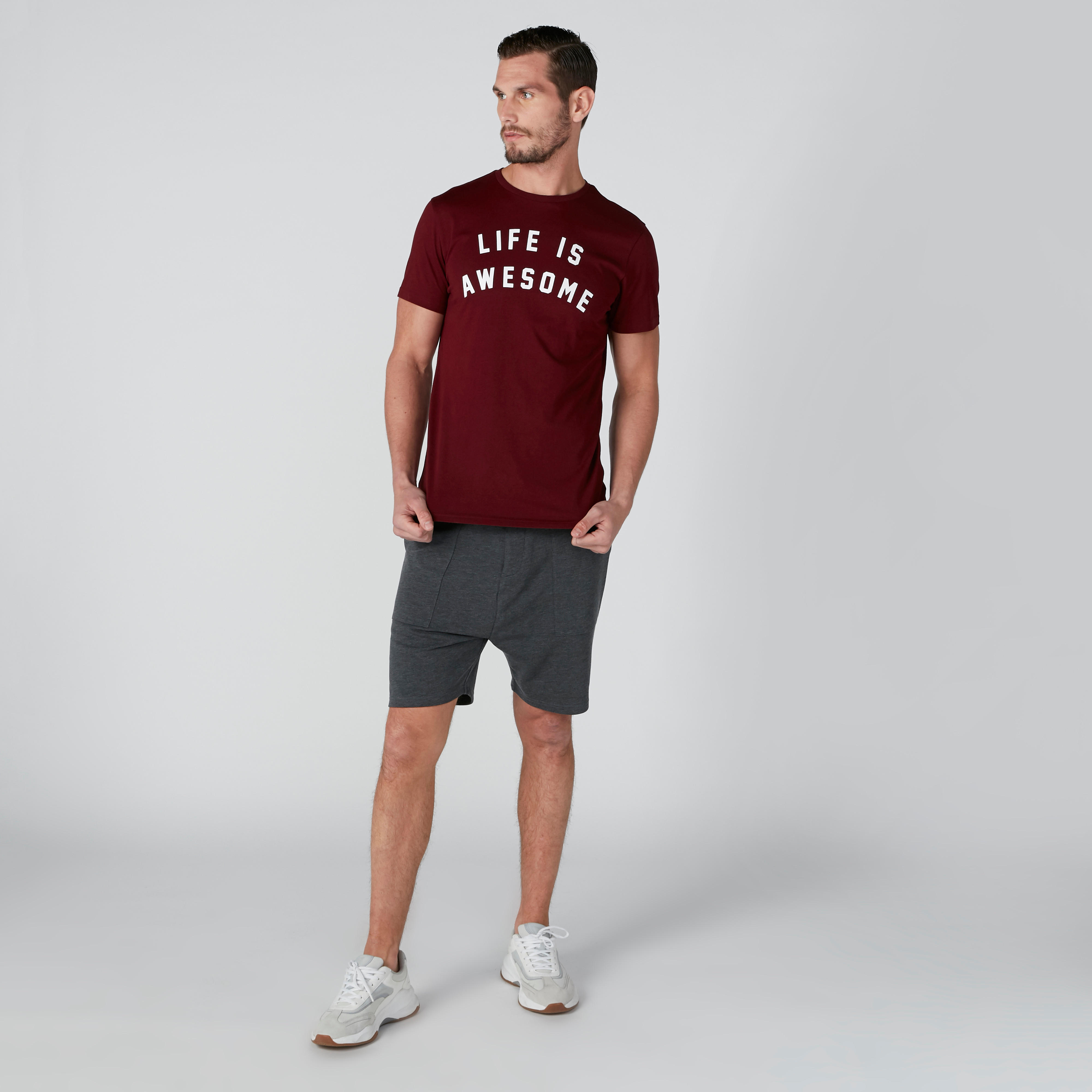 شورت بقصّة عادية ورباط وجيوب-men-clothing-bottoms-shorts-image-1