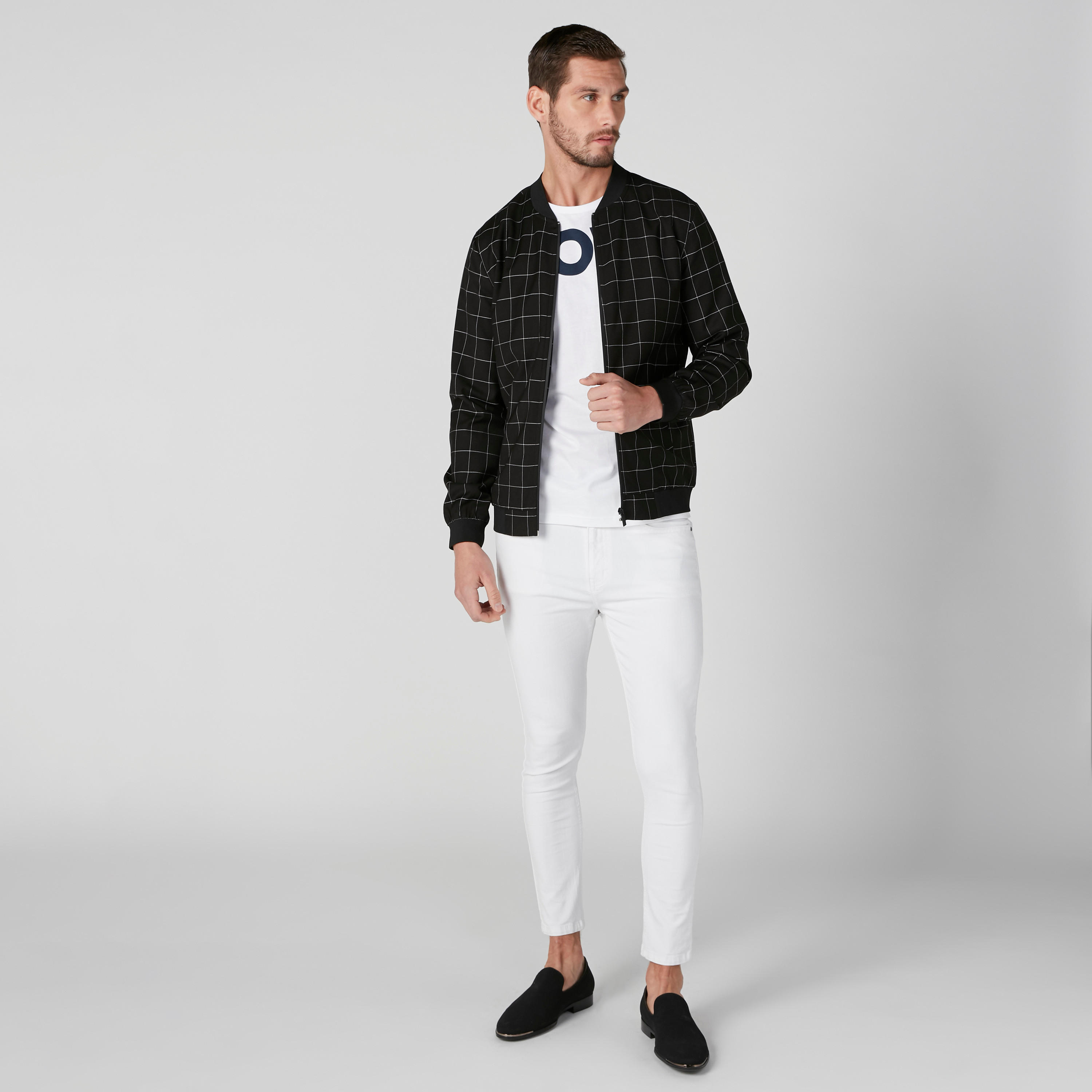 Printed T-shirt with Round Neck and Short Sleeves-men-clothing-tshirtsandpolos-tshirts-image-1