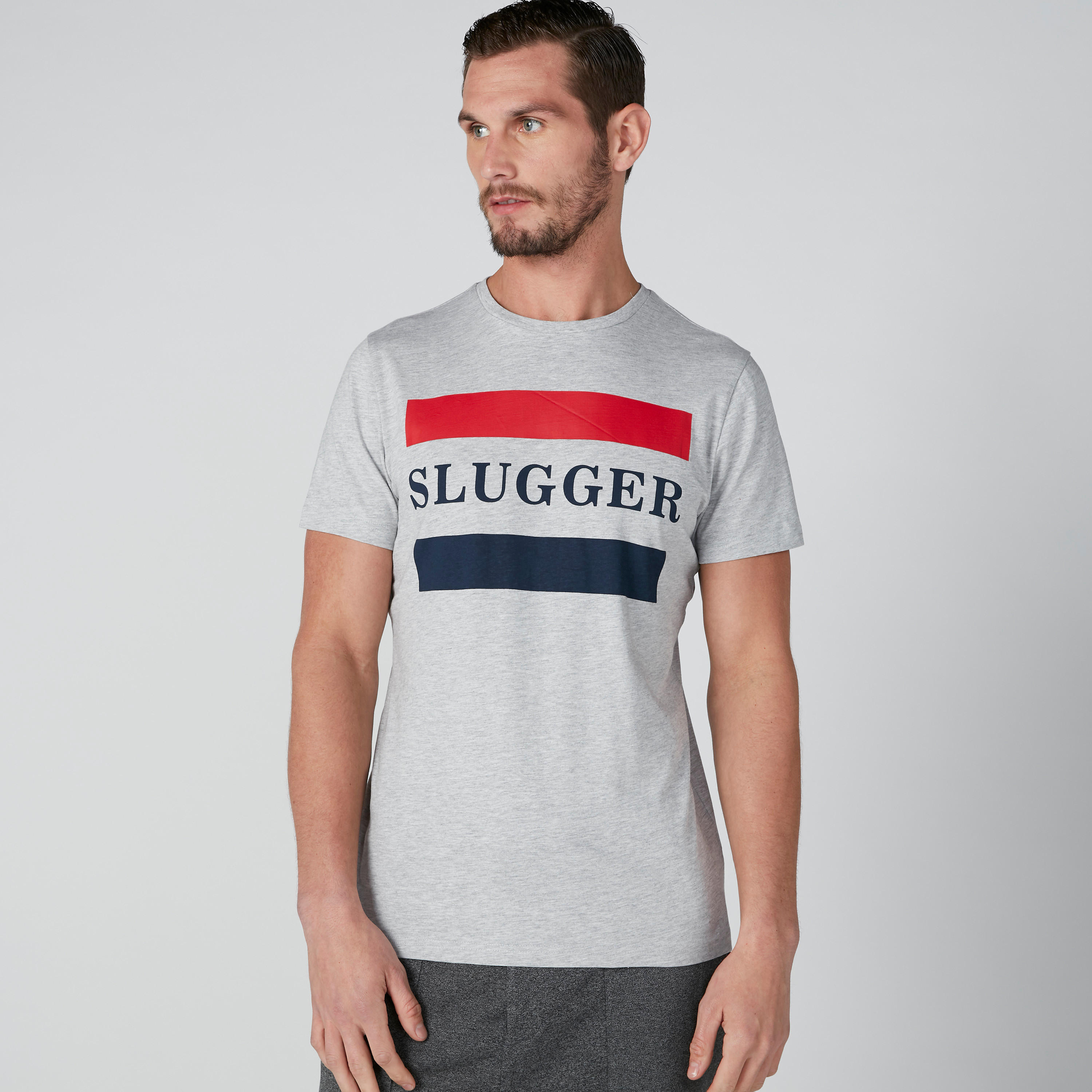 تيشيرت بطبعات وياقة مستديرة وأكمام قصيرة-men-clothing-tshirtsandpolos-tshirts-image-1