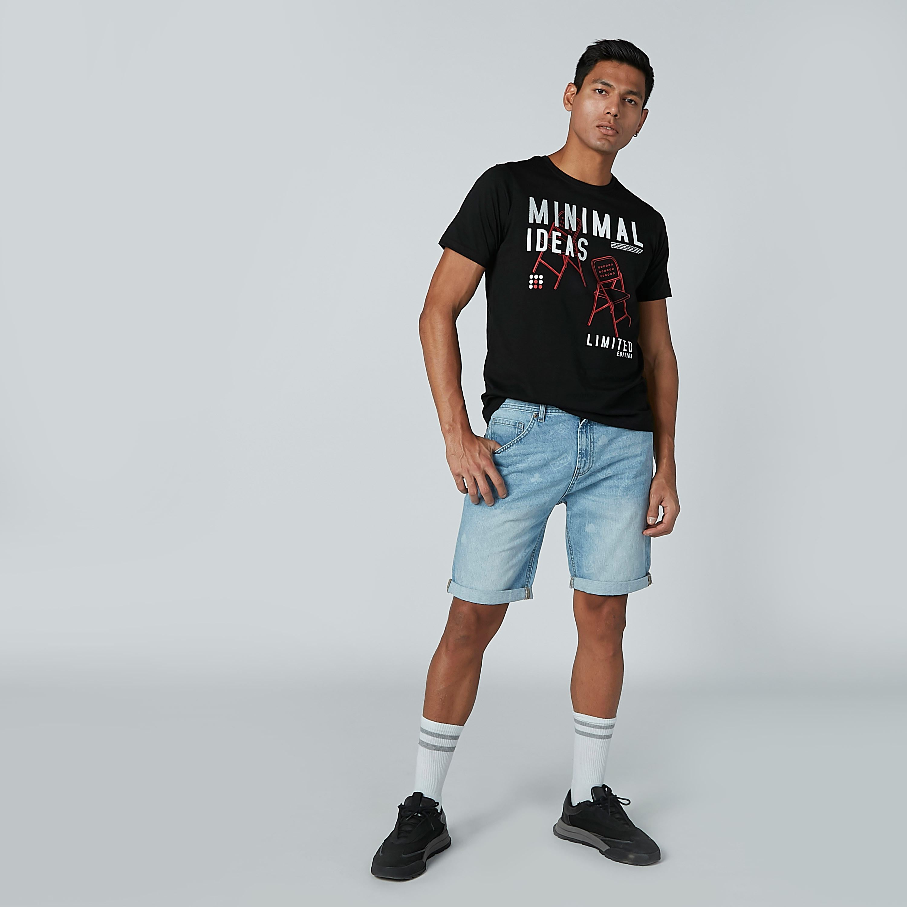 شورت دينم بزر إغلاق وجيوب-men-clothing-bottoms-shorts-image-2