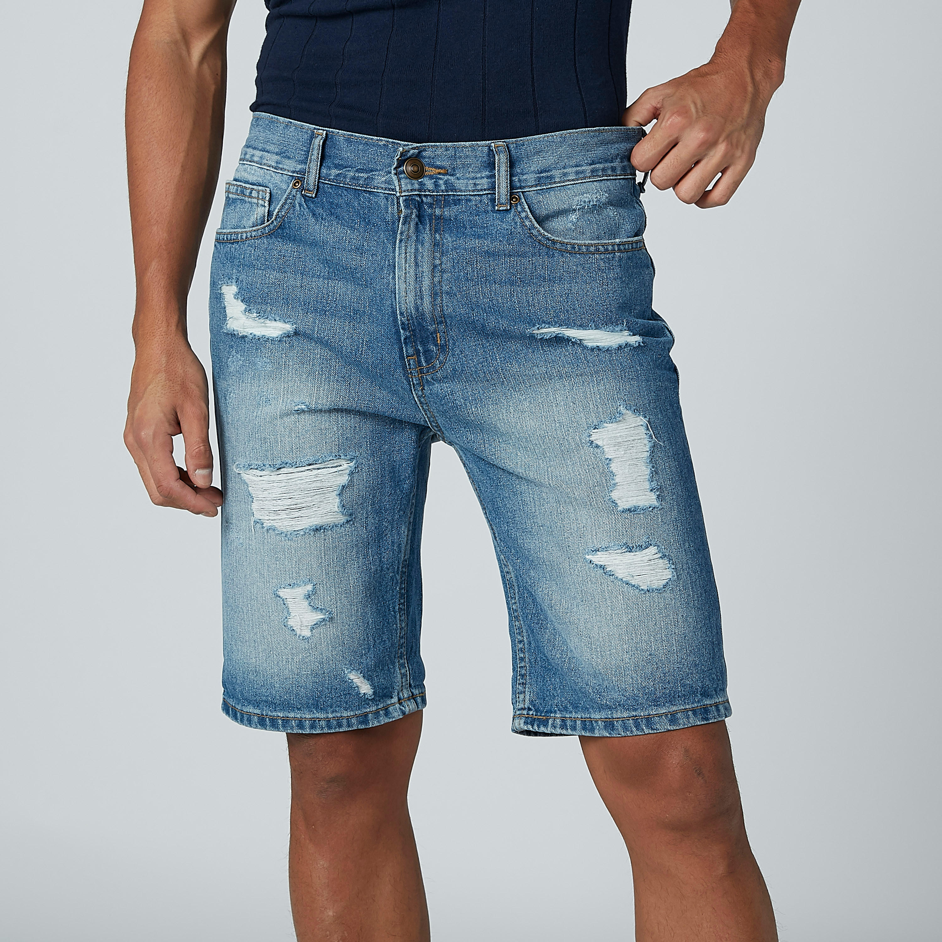شورت دينم ممزق بجيوب-men-clothing-bottoms-shorts-image-1