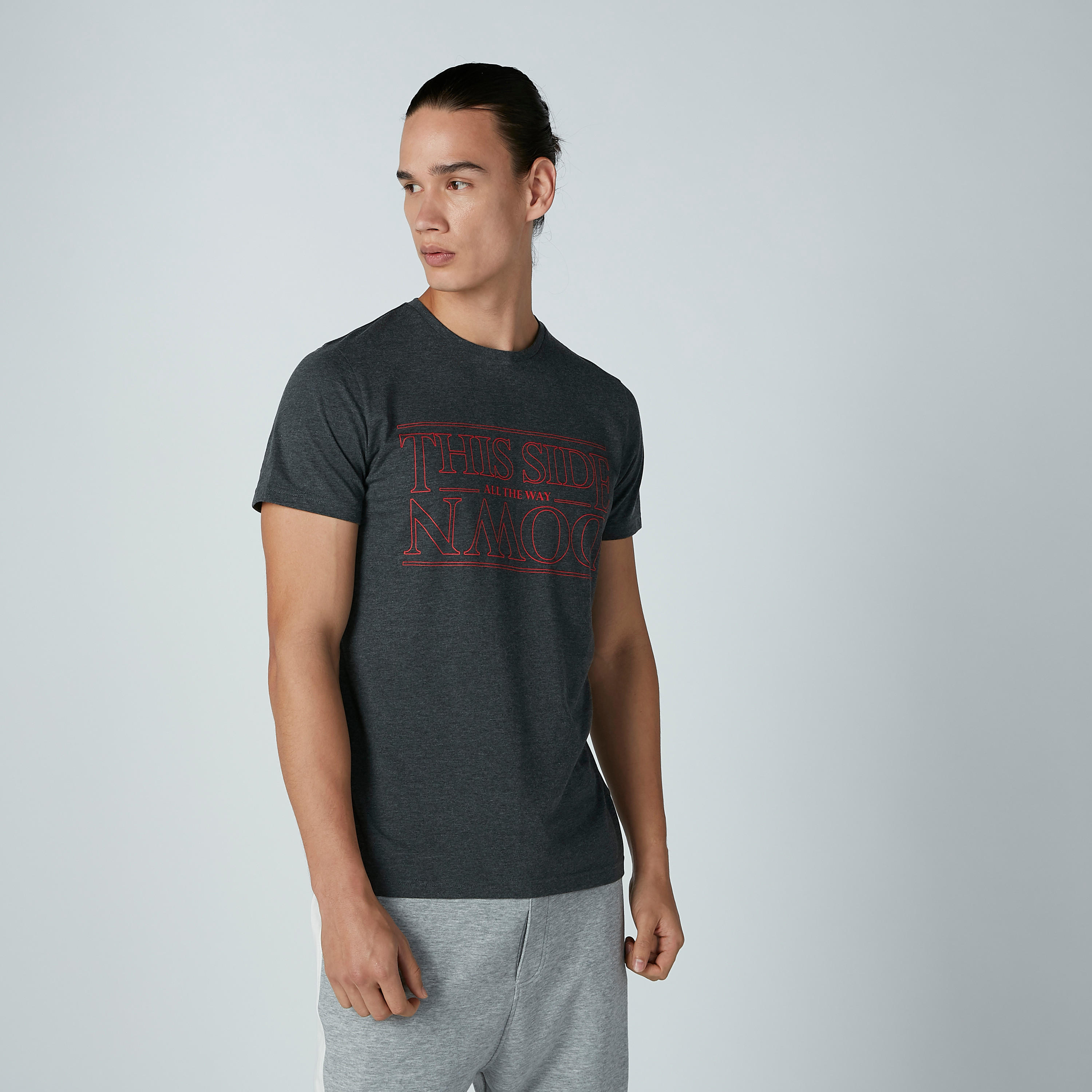 Printed Short Sleeves T-shirt with Round Neck-men-clothing-tshirtsandpolos-tshirts-image-1