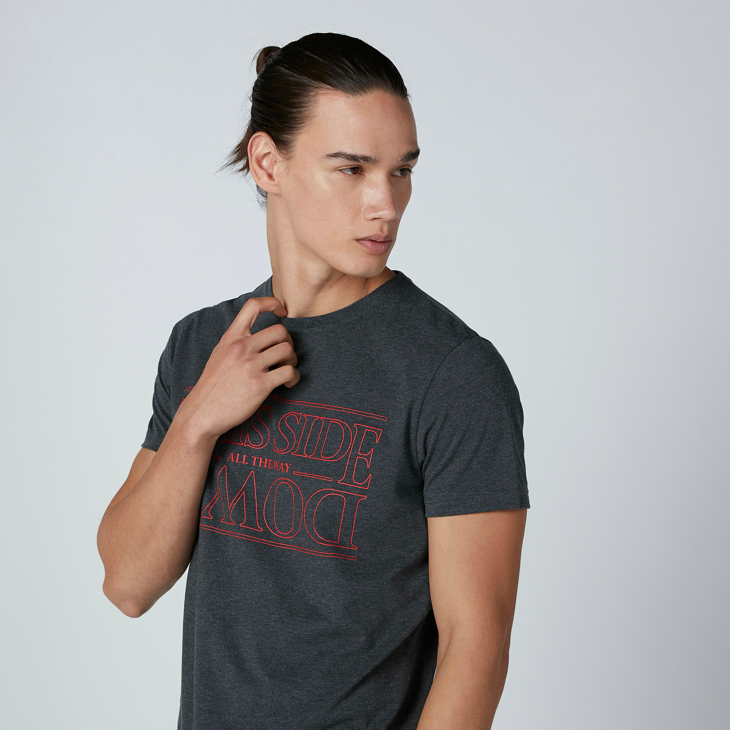 Printed Short Sleeves T-shirt with Round Neck-men-clothing-tshirtsandpolos-tshirts-image-3