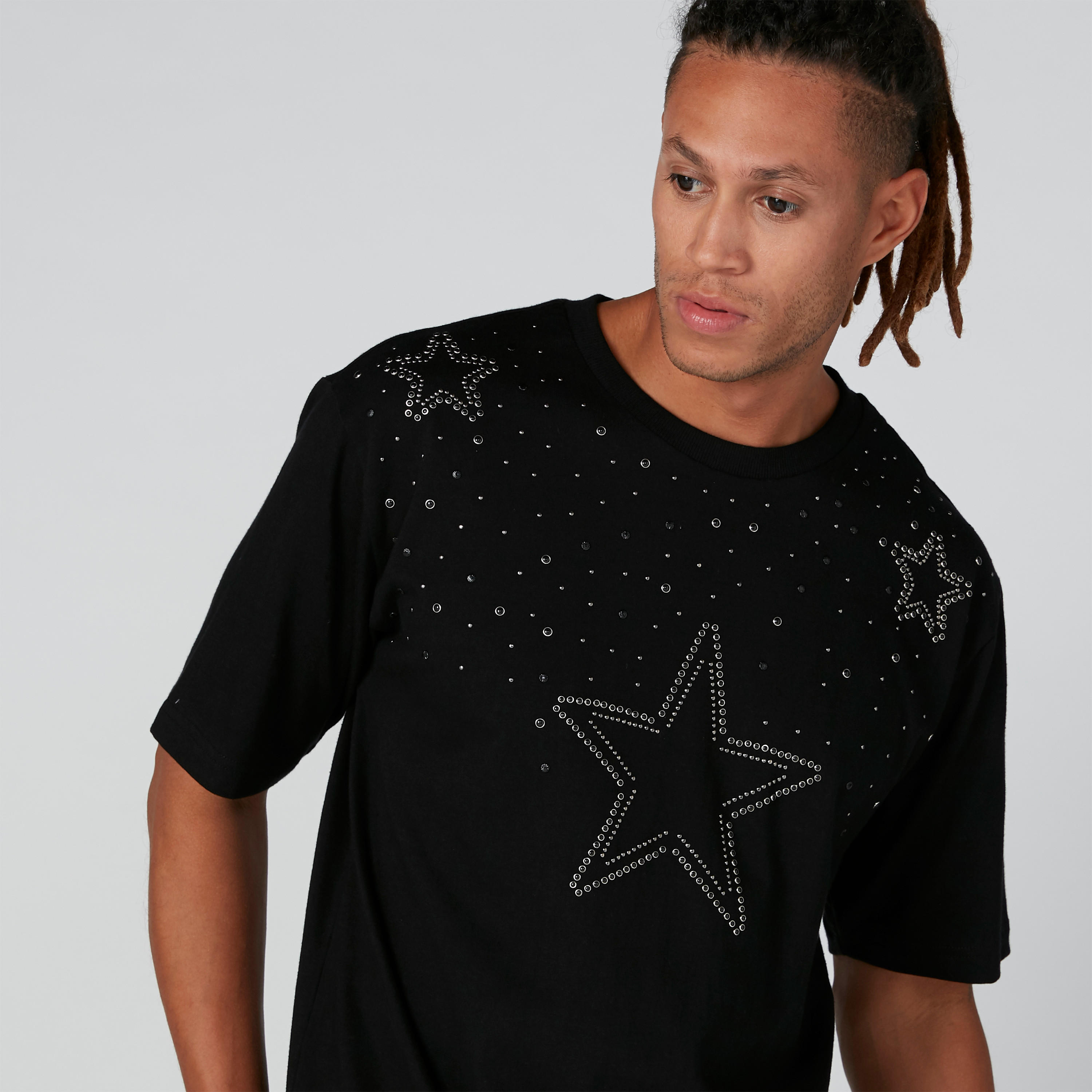 Embellished T-Shirt with Round Neck-men-clothing-tshirtsandpolos-tshirts-image-1