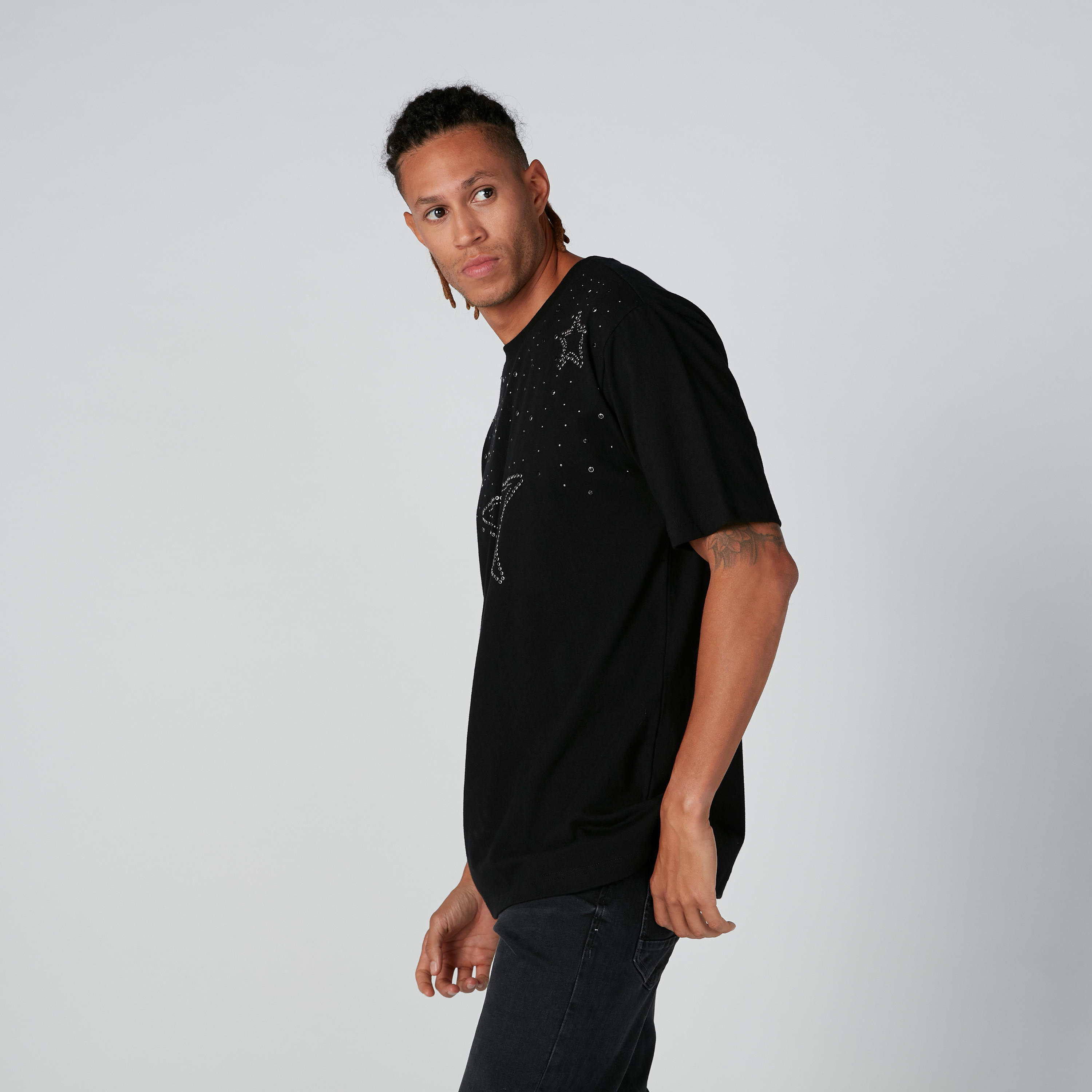 Embellished T-Shirt with Round Neck-men-clothing-tshirtsandpolos-tshirts-image-4
