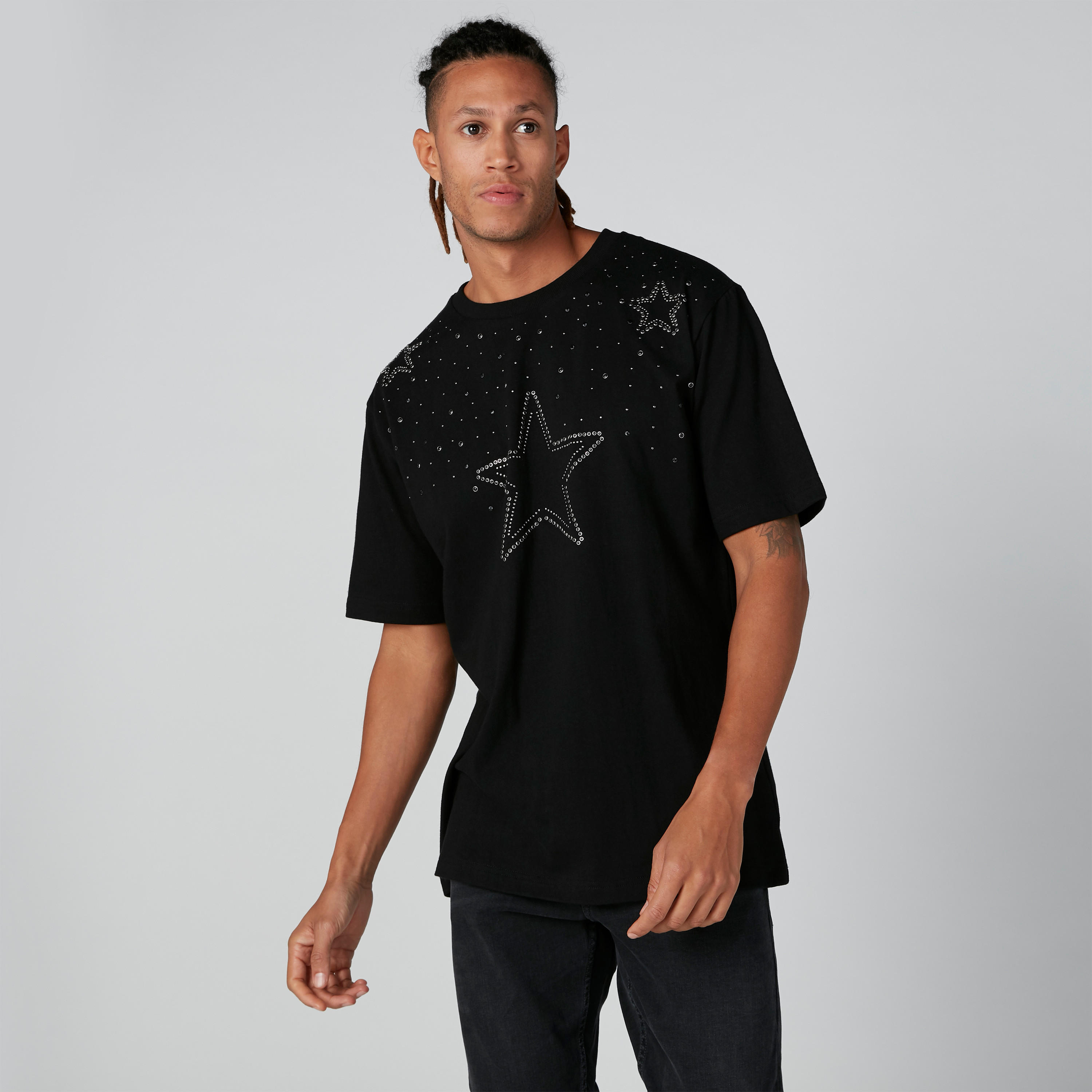 Embellished T-Shirt with Round Neck-men-clothing-tshirtsandpolos-tshirts-image-5