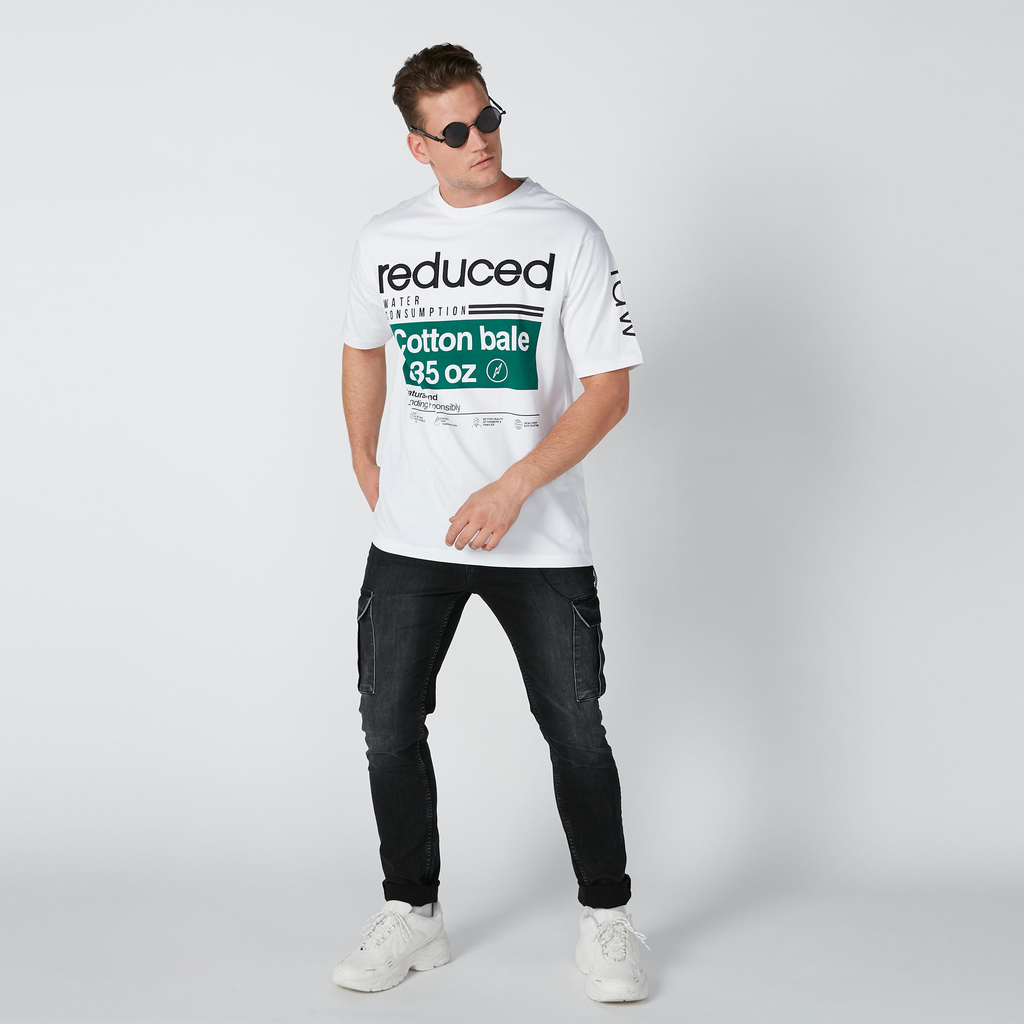 Sustainable Printed T-Shirt with Round Neck-men-clothing-tshirtsandpolos-tshirts-image-2