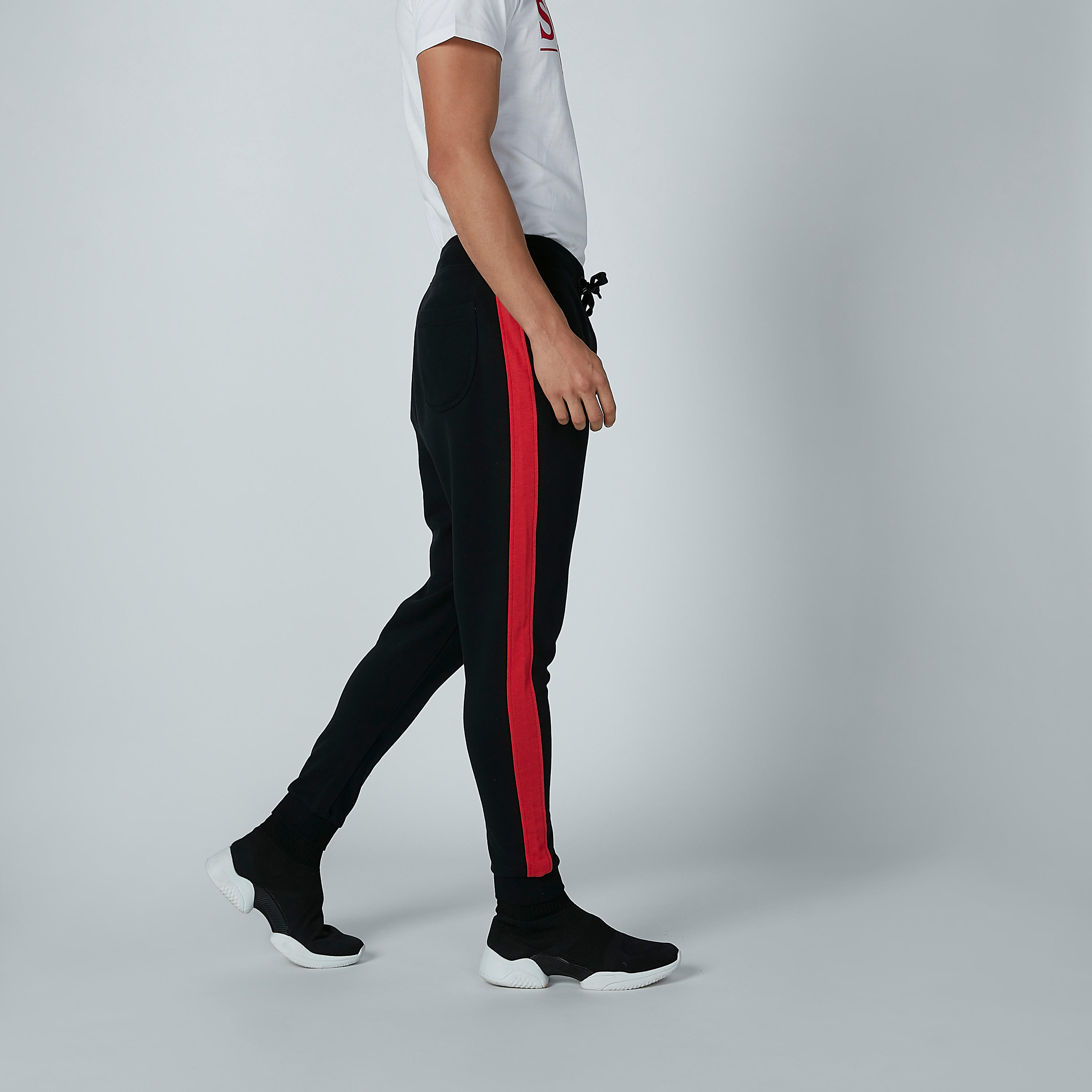 بنطال رياضي برباط وجيوب وشريطة-men-clothing-bottoms-joggers-image-3