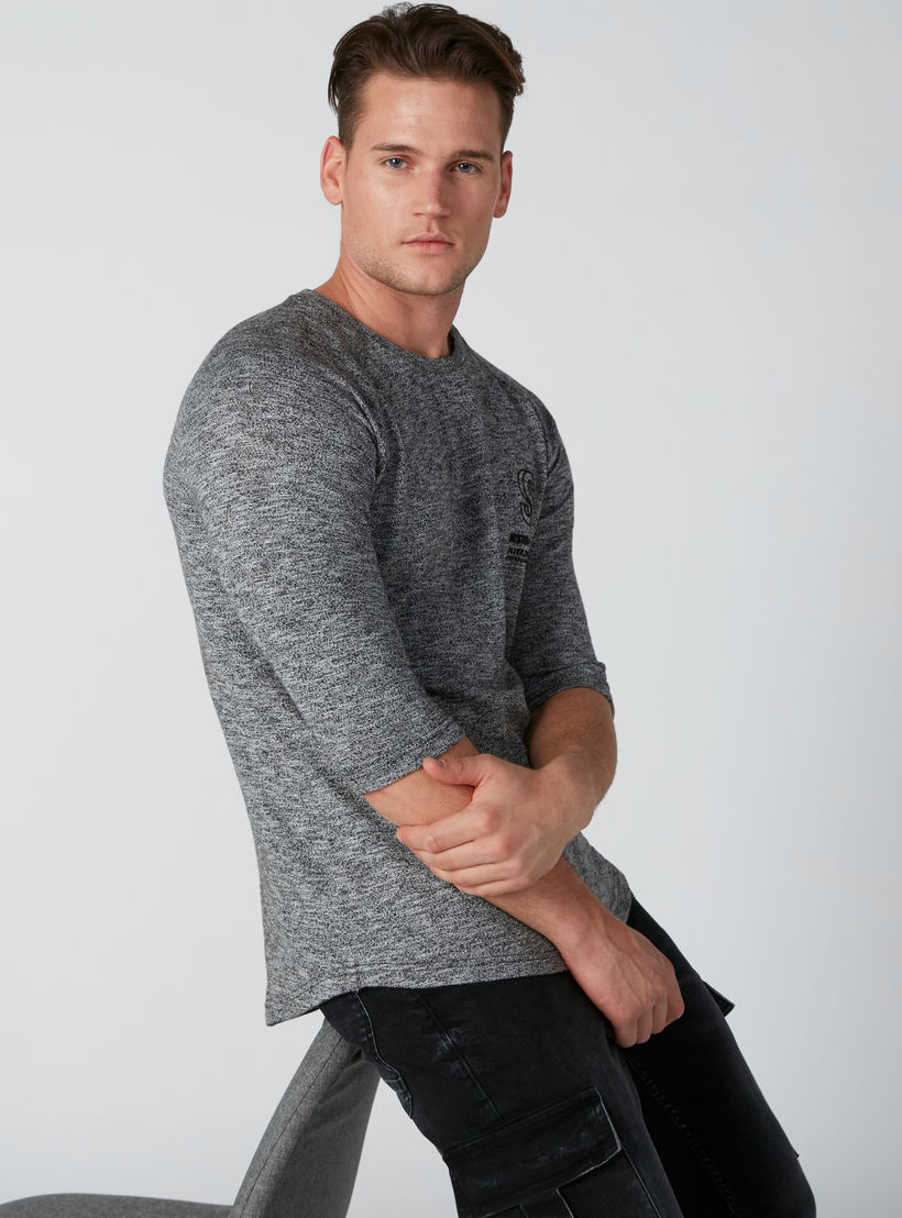 Printed T-Shirt with Round Neck and Raglan Sleeves-men-clothing-tshirtsandpolos-tshirts-image-4
