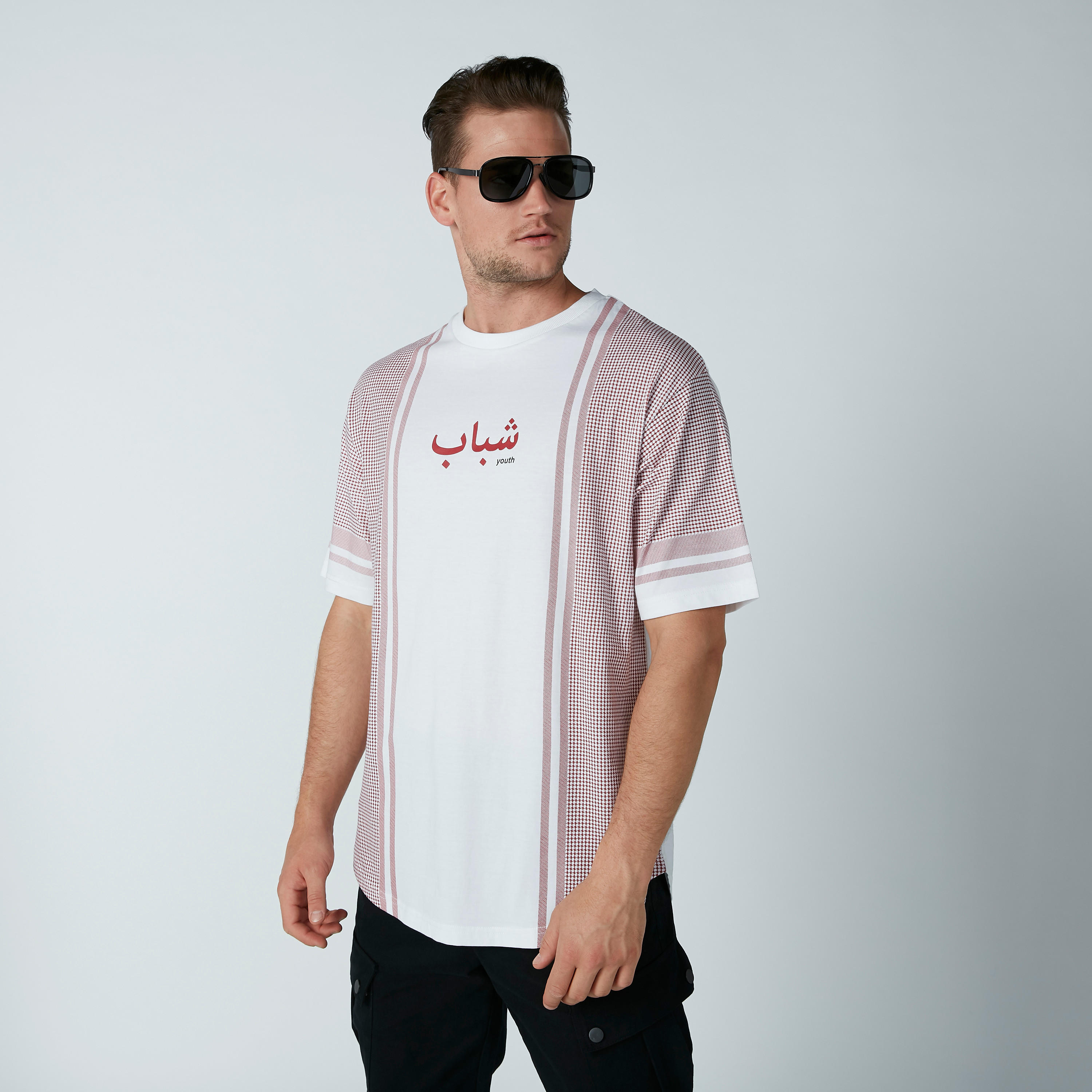 Sustainable Printed T-Shirt with Round Neck-men-clothing-tshirtsandpolos-tshirts-image-3
