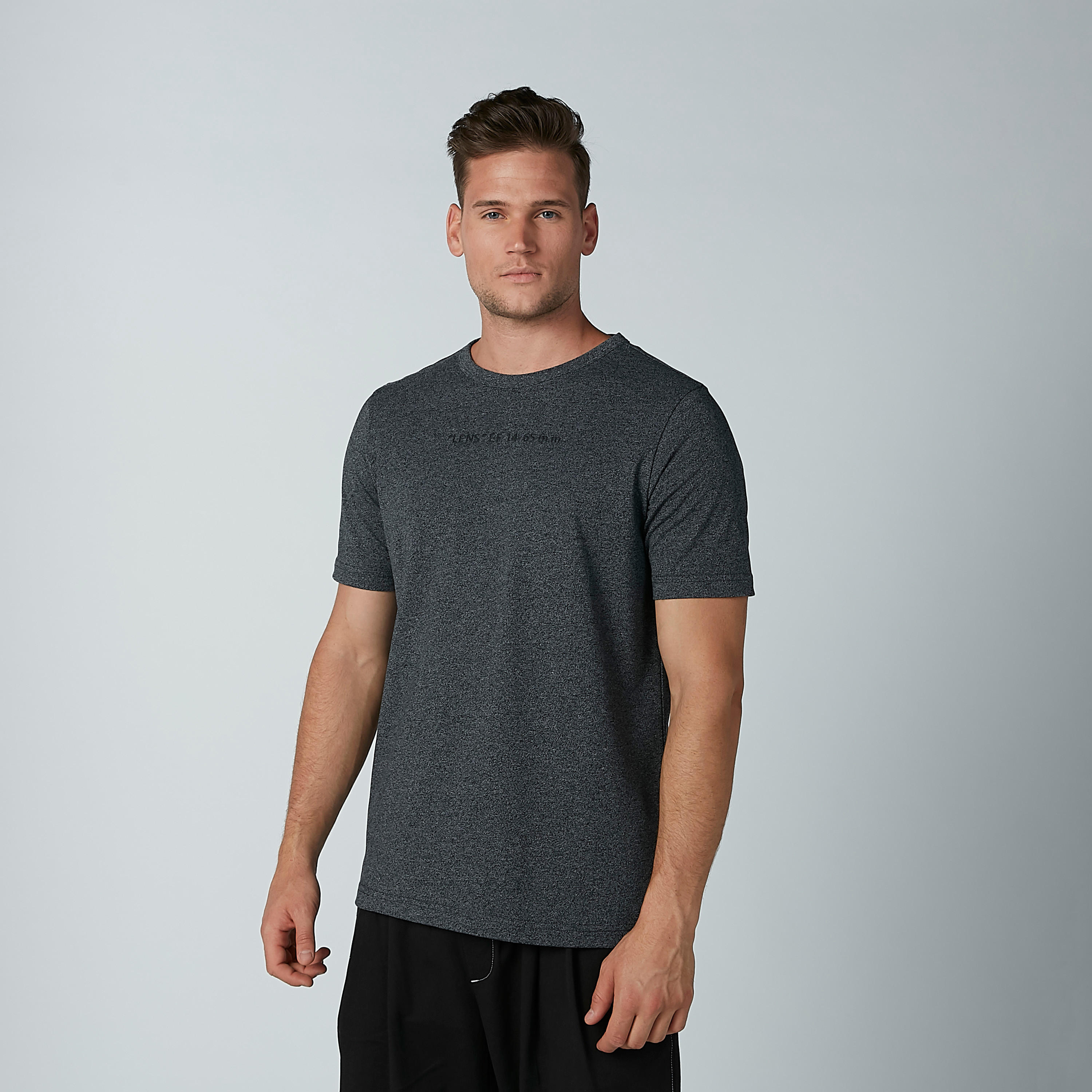 Solid T-shirt with Short Sleeves and Round Neck-men-clothing-tshirtsandpolos-tshirts-image-2