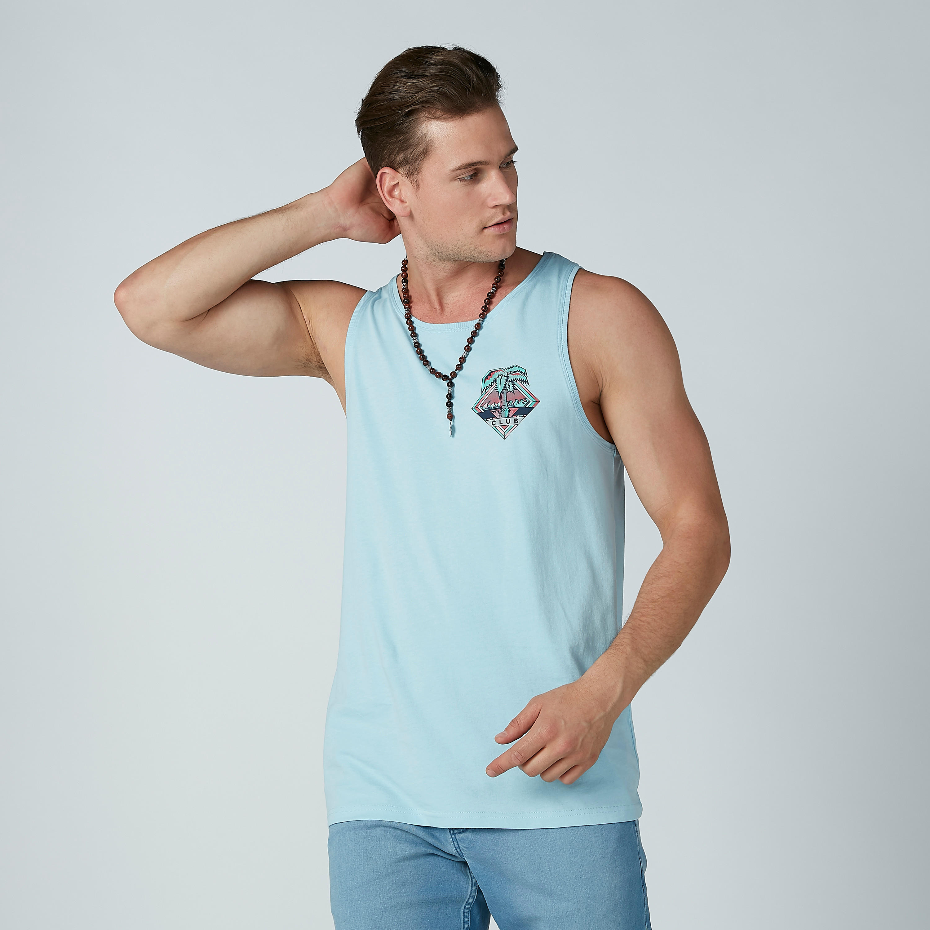 تيشيرت دون أكمام بياقة مستديرة وطبعات-men-clothing-tshirtsandpolos-tshirts-image-1