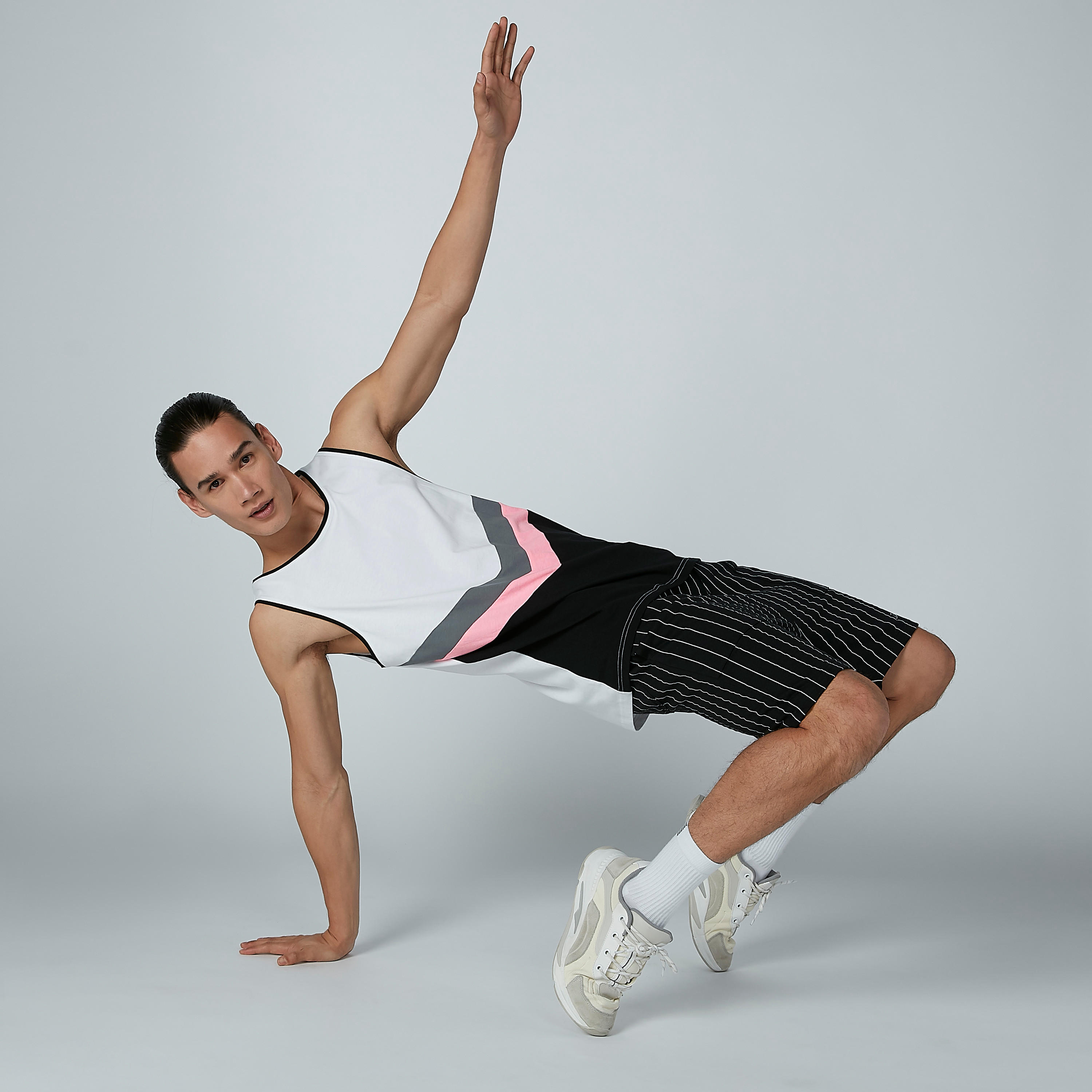 Printed Sleeveless T-shirt with Round Neck-men-clothing-tshirtsandpolos-tshirts-image-1