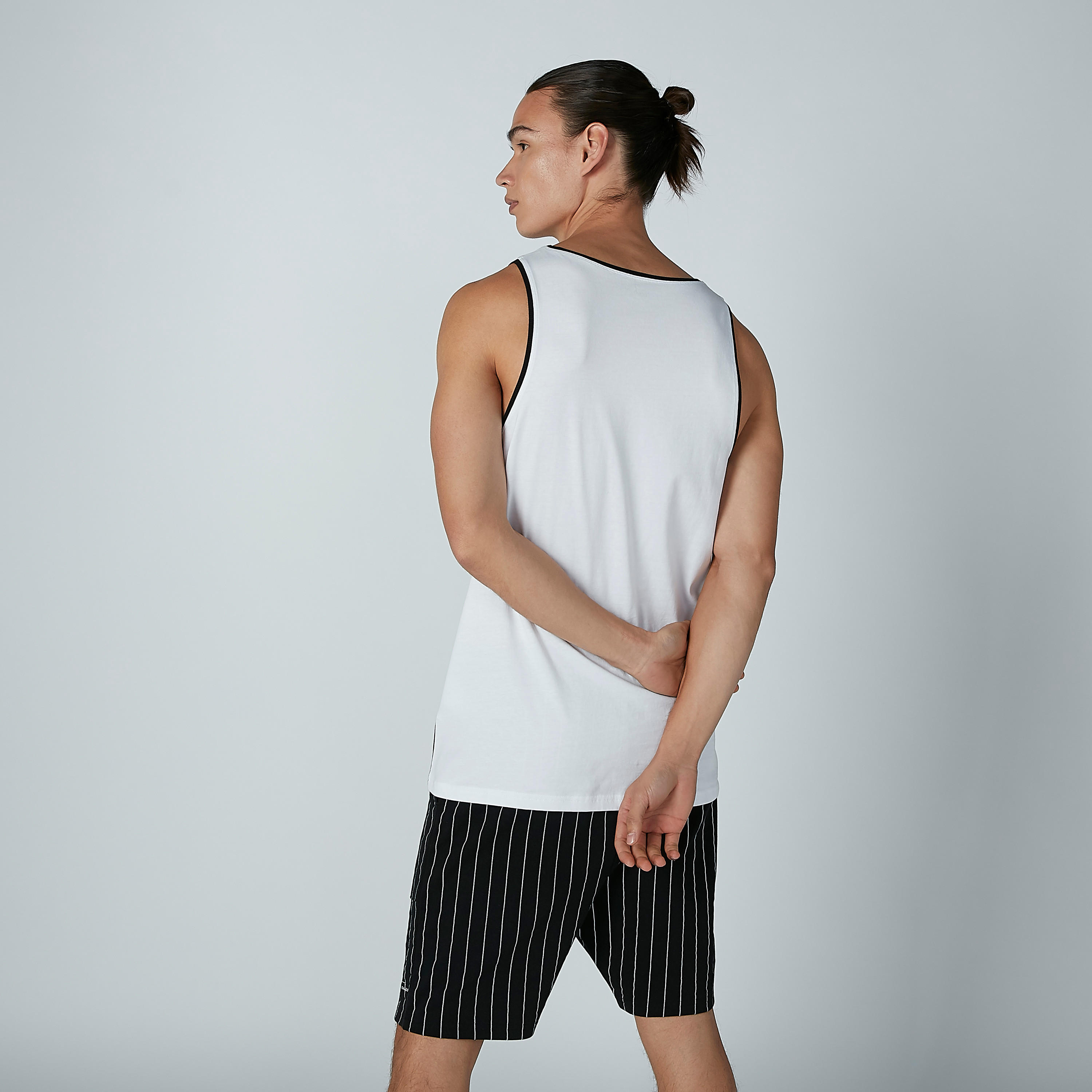 Printed Sleeveless T-shirt with Round Neck-men-clothing-tshirtsandpolos-tshirts-image-4