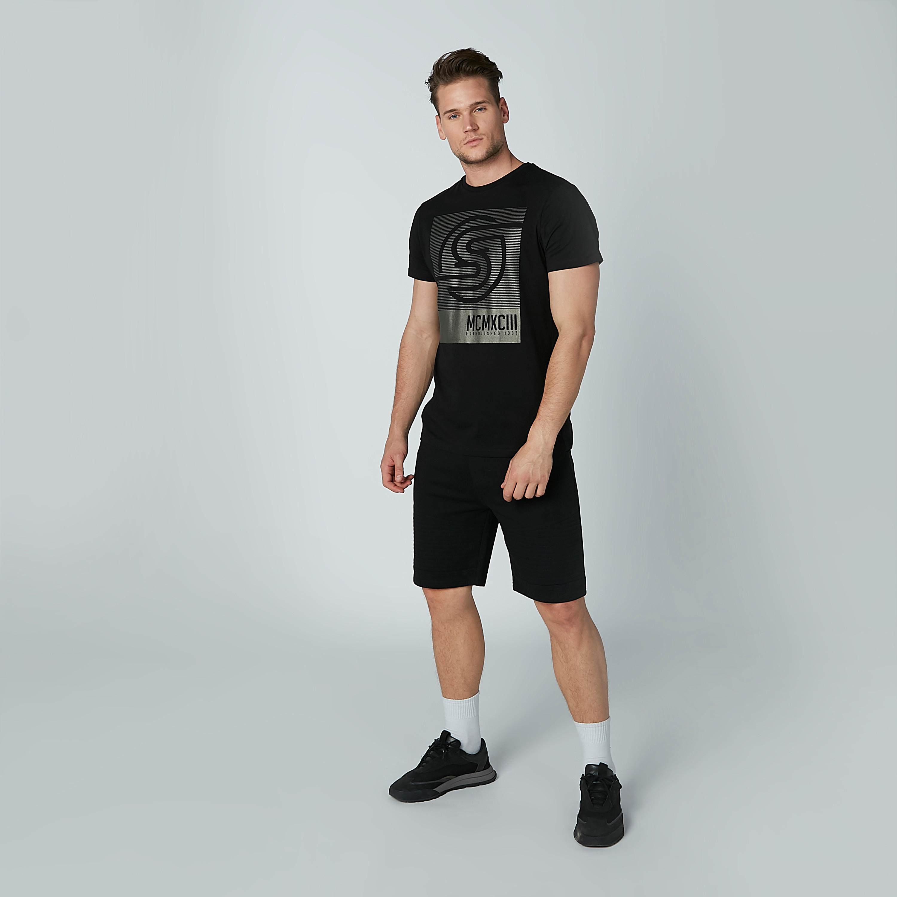 Solid Shorts with Pocket Detail and Drawstring-men-clothing-bottoms-shorts-image-2