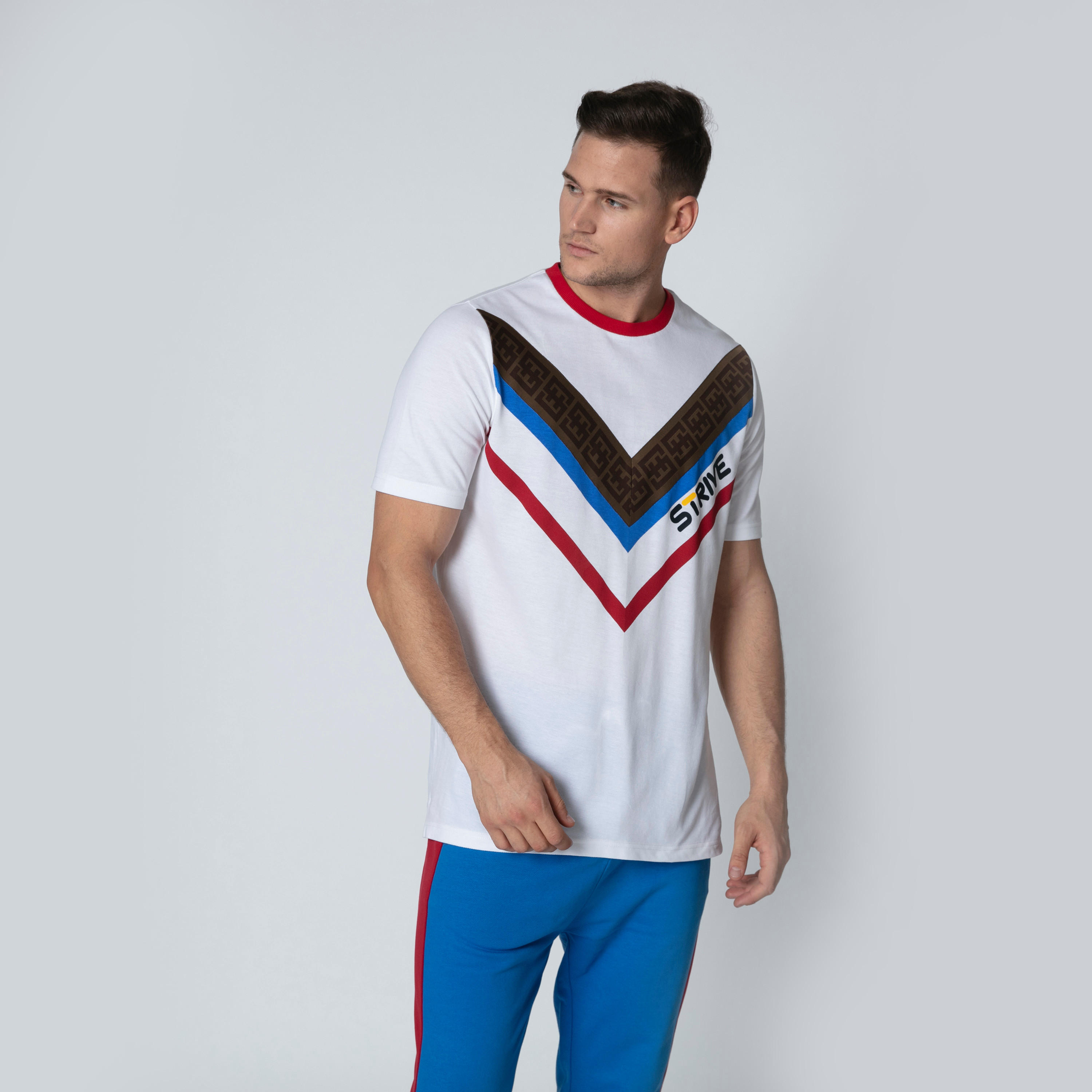Printed T-shirt with Round Neck and Short Sleeves-men-clothing-tshirtsandpolos-tshirts-image-1