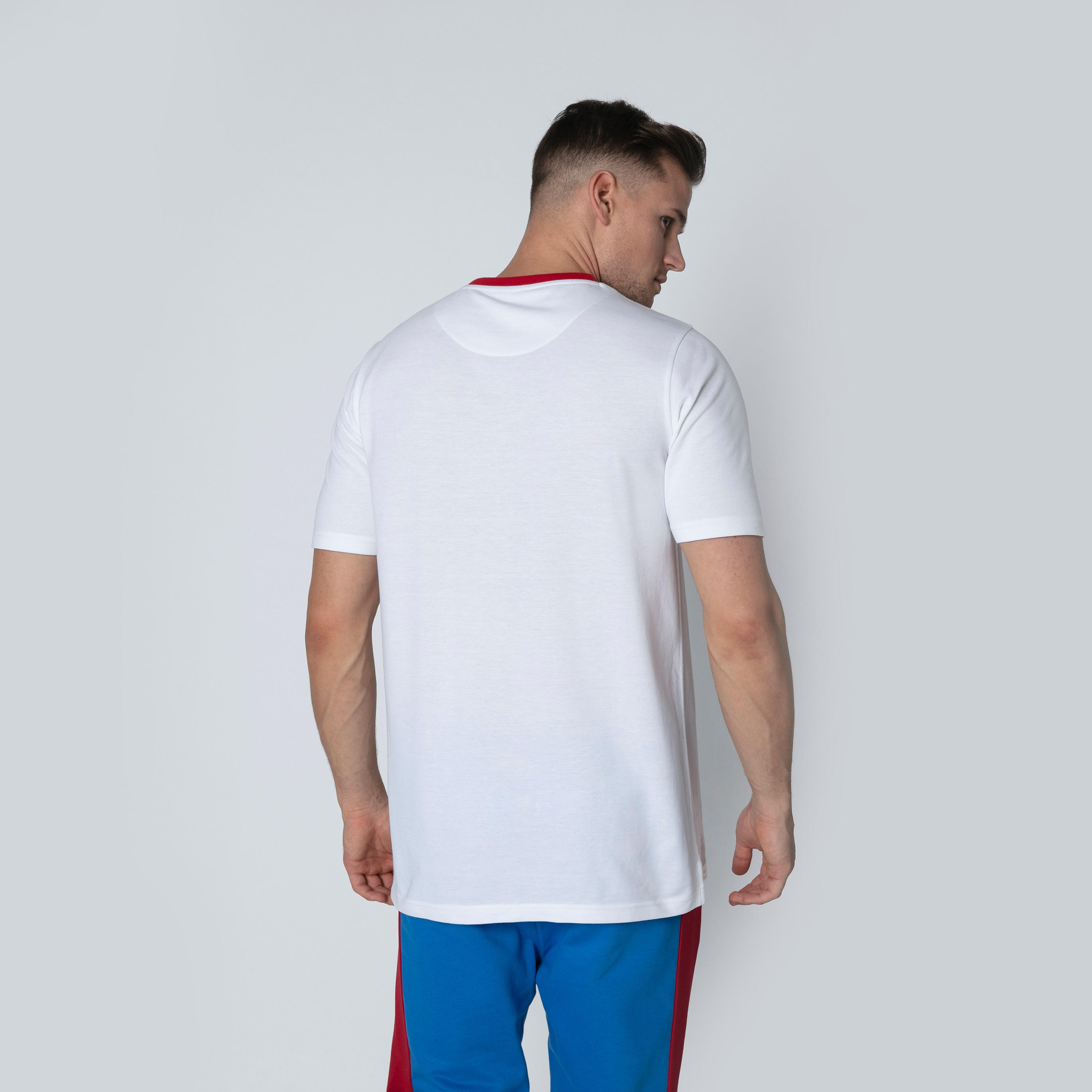 Printed T-shirt with Round Neck and Short Sleeves-men-clothing-tshirtsandpolos-tshirts-image-3
