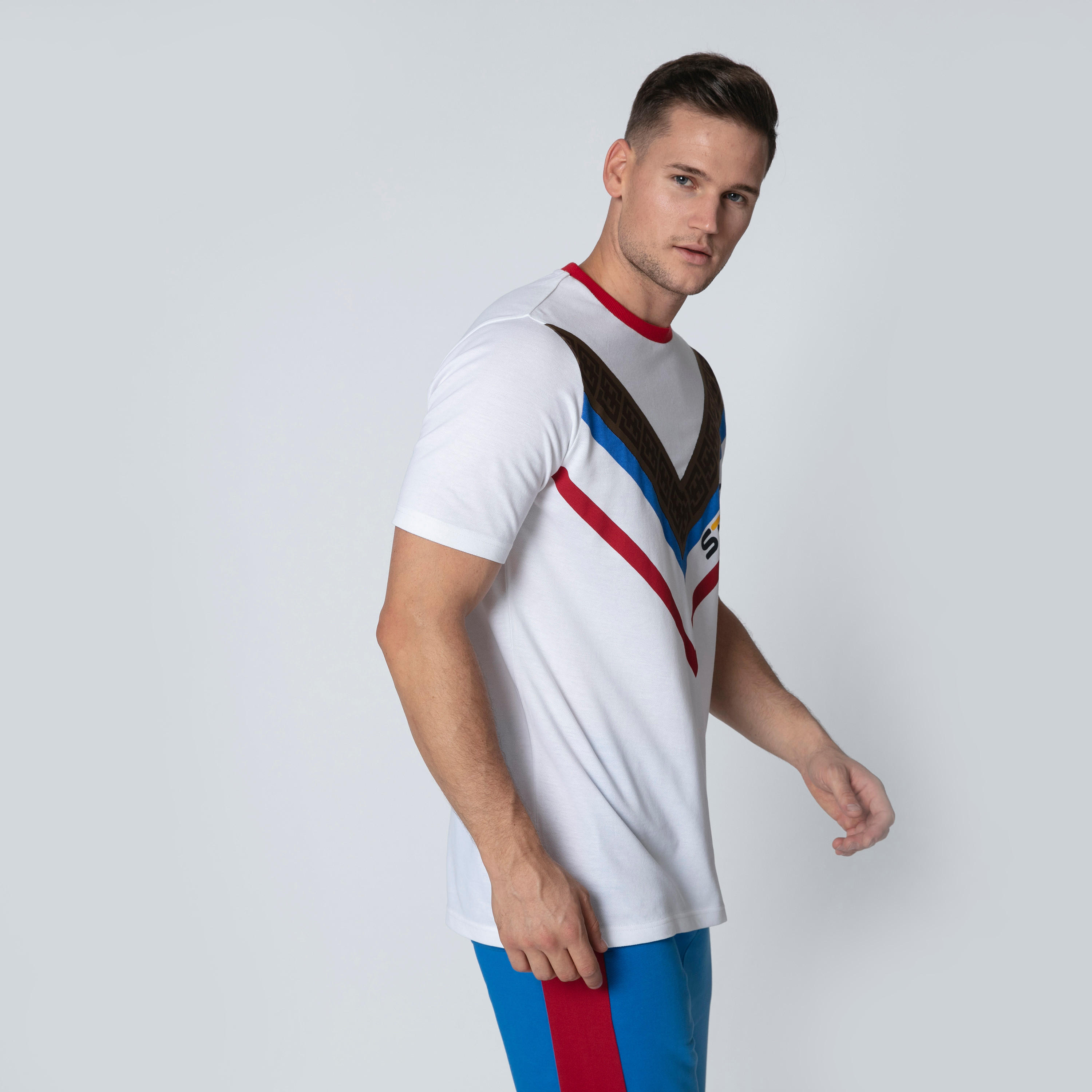 Printed T-shirt with Round Neck and Short Sleeves-men-clothing-tshirtsandpolos-tshirts-image-5