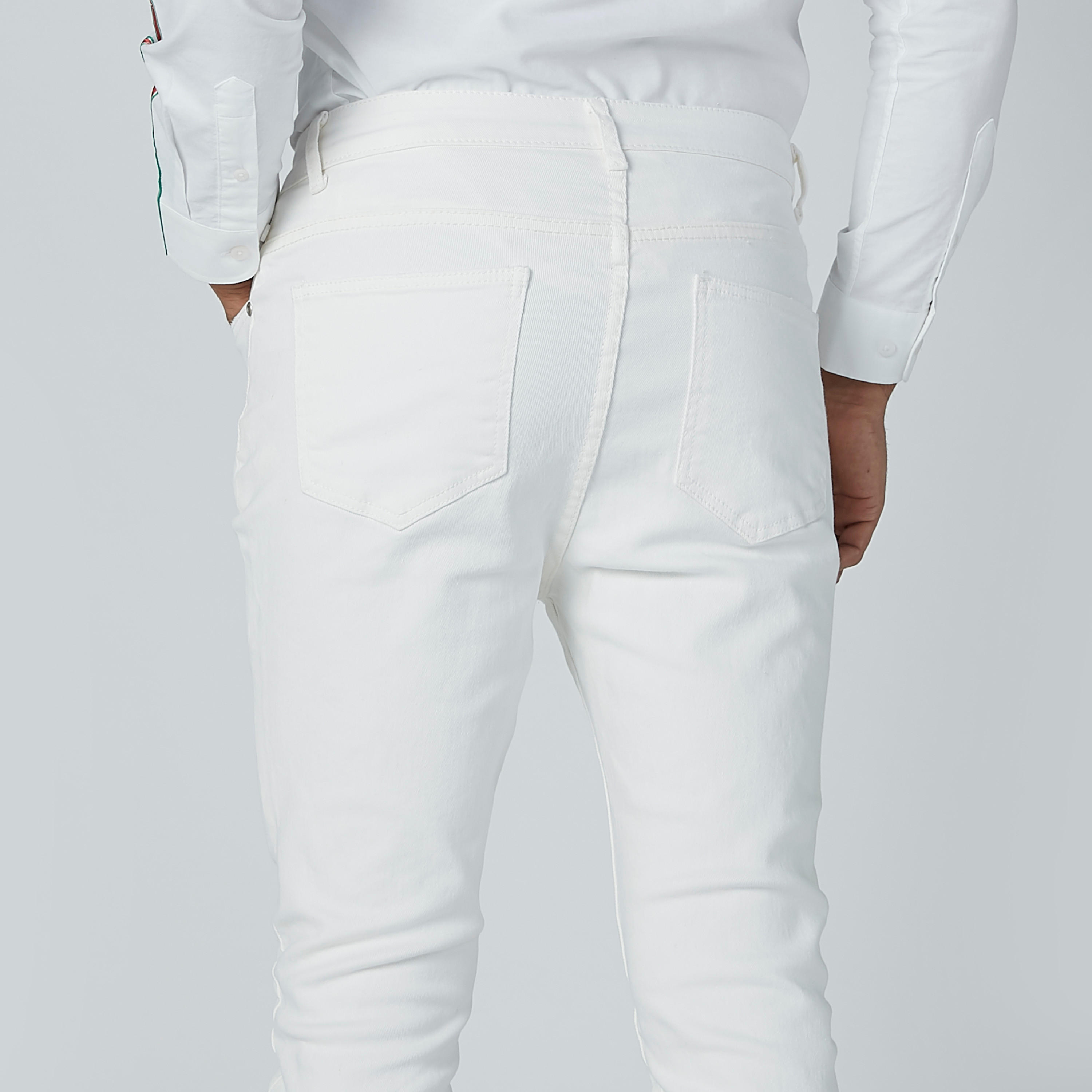Ripped Denim Jeans with 5-Pockets and Button Closure-men-clothing-bottoms-jeans-image-5