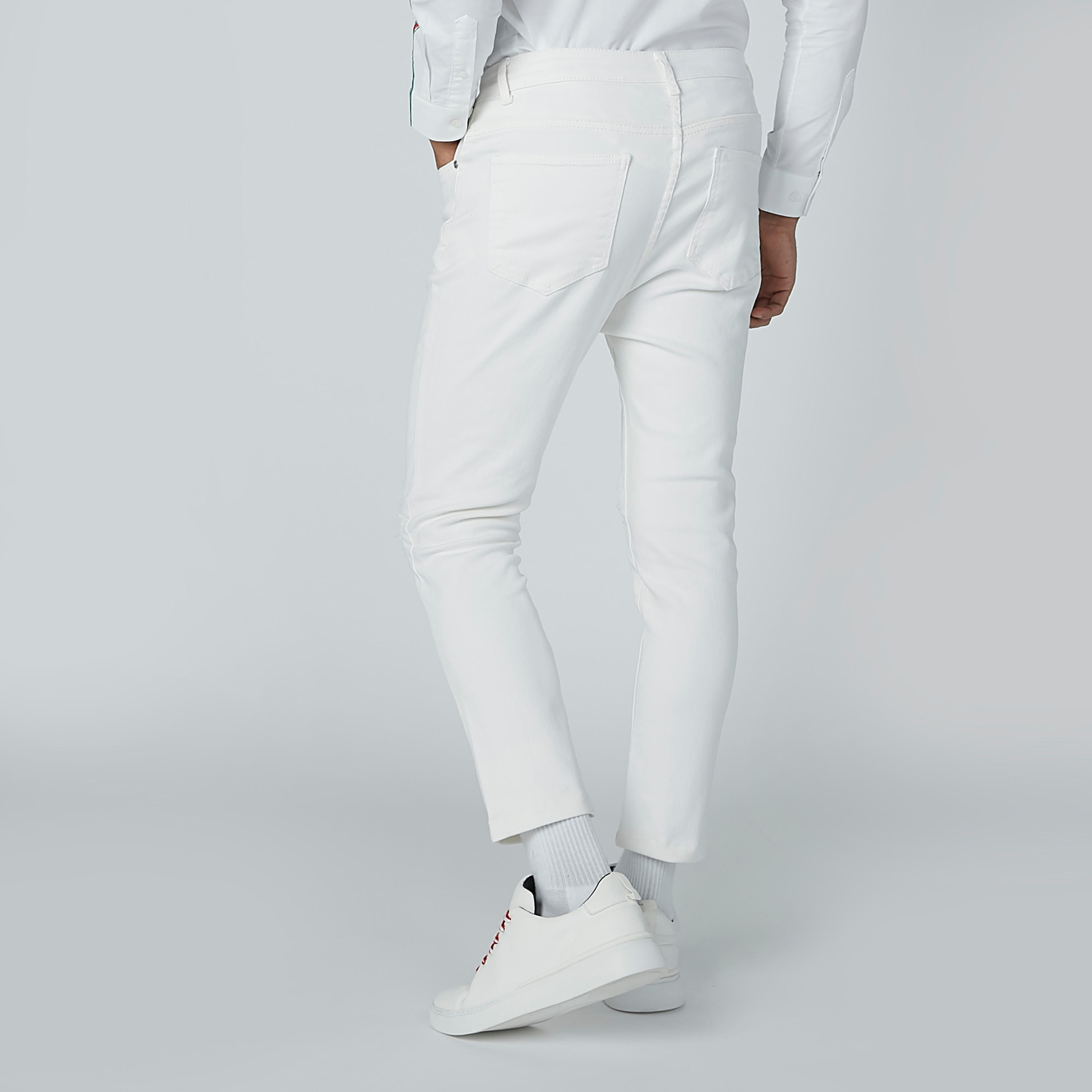 Ripped Denim Jeans with 5-Pockets and Button Closure-men-clothing-bottoms-jeans-image-6