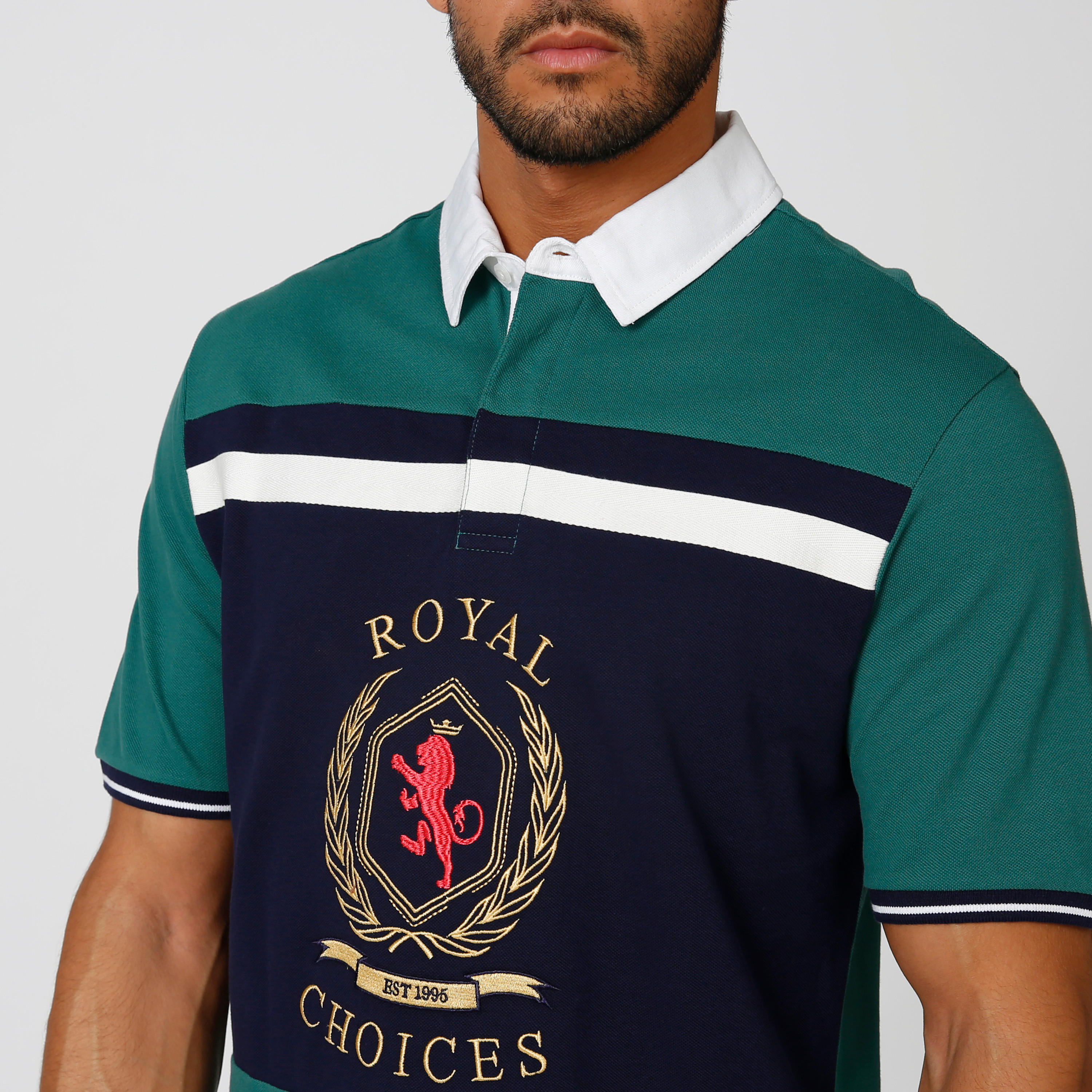 تيشرت بولو بأكمام قصيرة وطبعات-men-clothing-tshirtsandpolos-polos-image-2