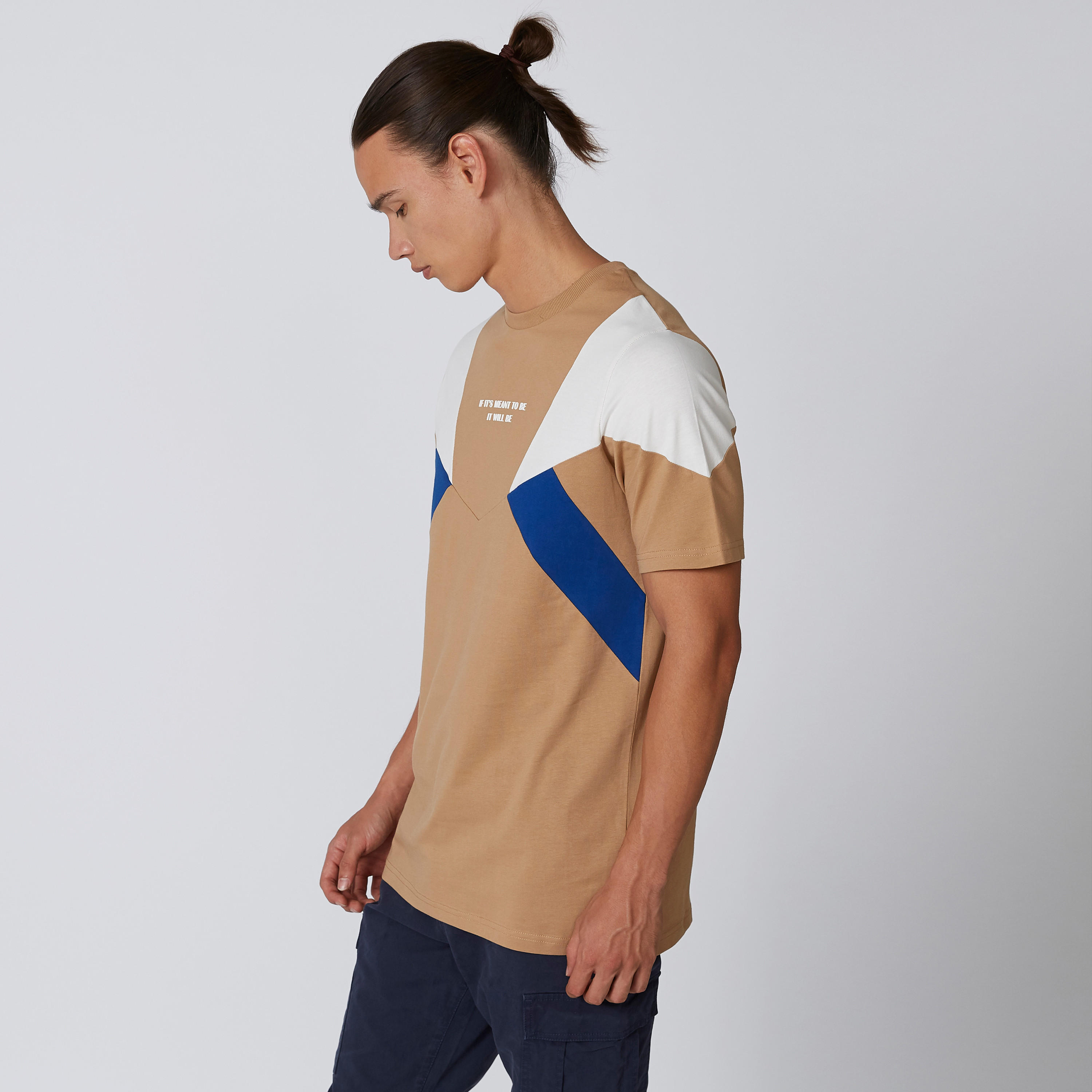 Printed T-shirt with Round Neck and Short Sleeves-men-clothing-tshirtsandpolos-tshirts-image-4