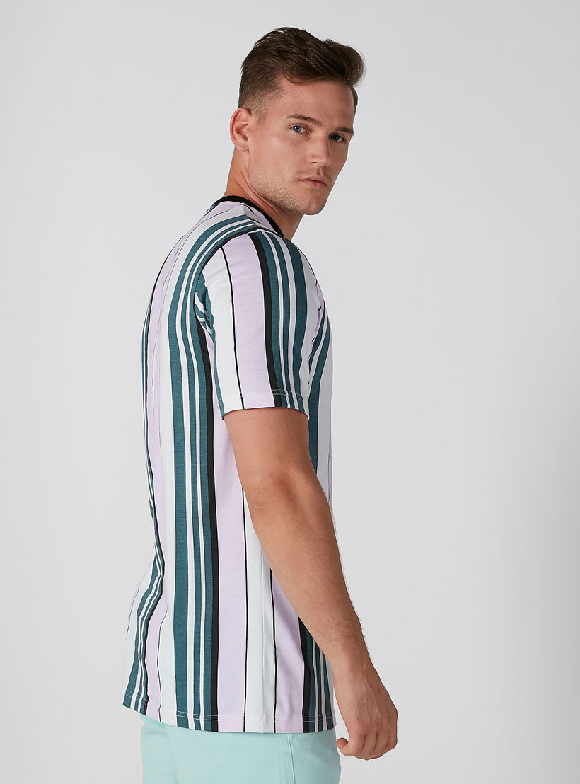 تيشيرت مستدام بقصّة سليم وأكمام قصيرة وطبعات-men-clothing-tshirtsandpolos-tshirts-image-4