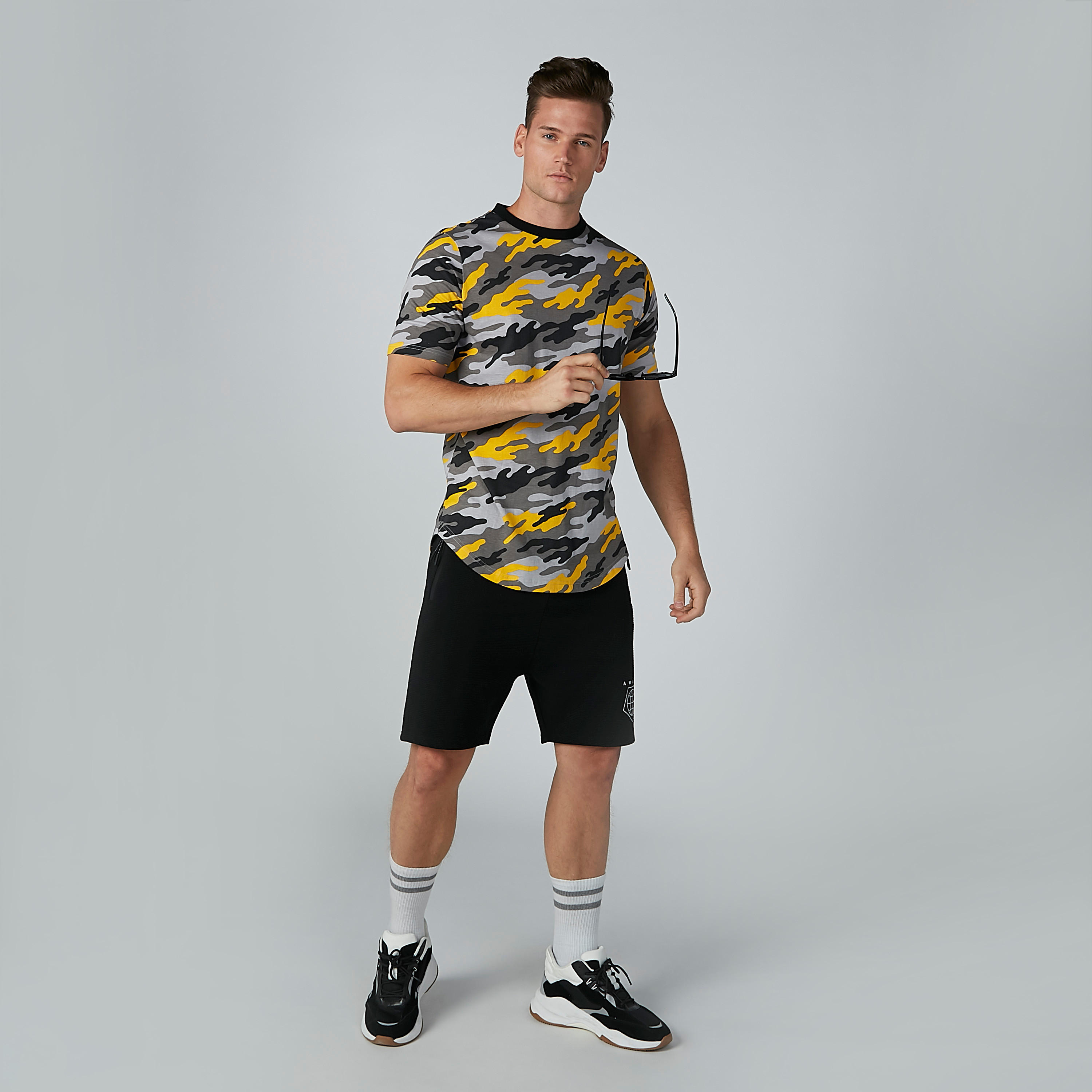 Sustainable Printed T-shirt in Slim-Fit with Short Sleeves-men-clothing-tshirtsandpolos-tshirts-image-6