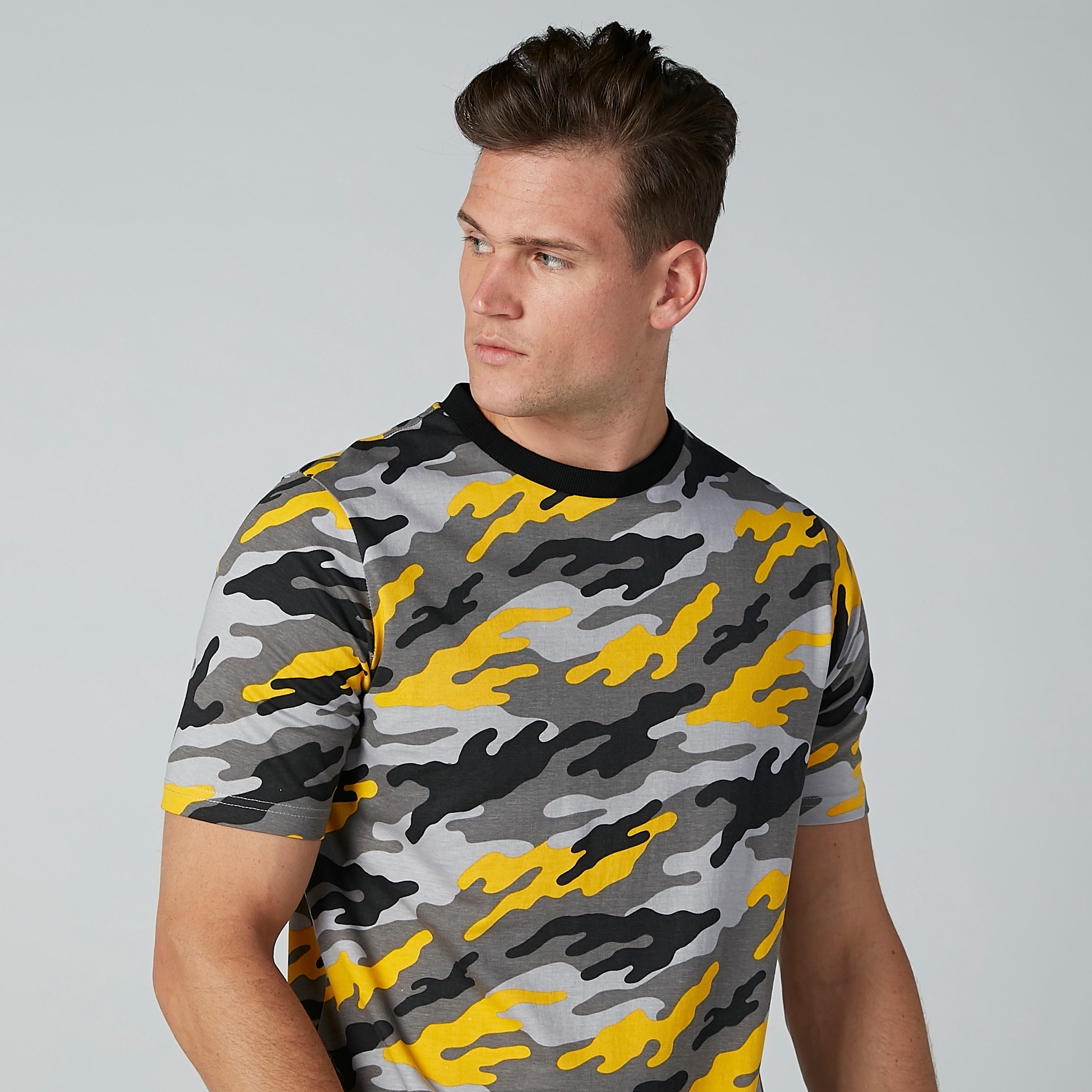 Sustainable Printed T-shirt in Slim-Fit with Short Sleeves-men-clothing-tshirtsandpolos-tshirts-image-7