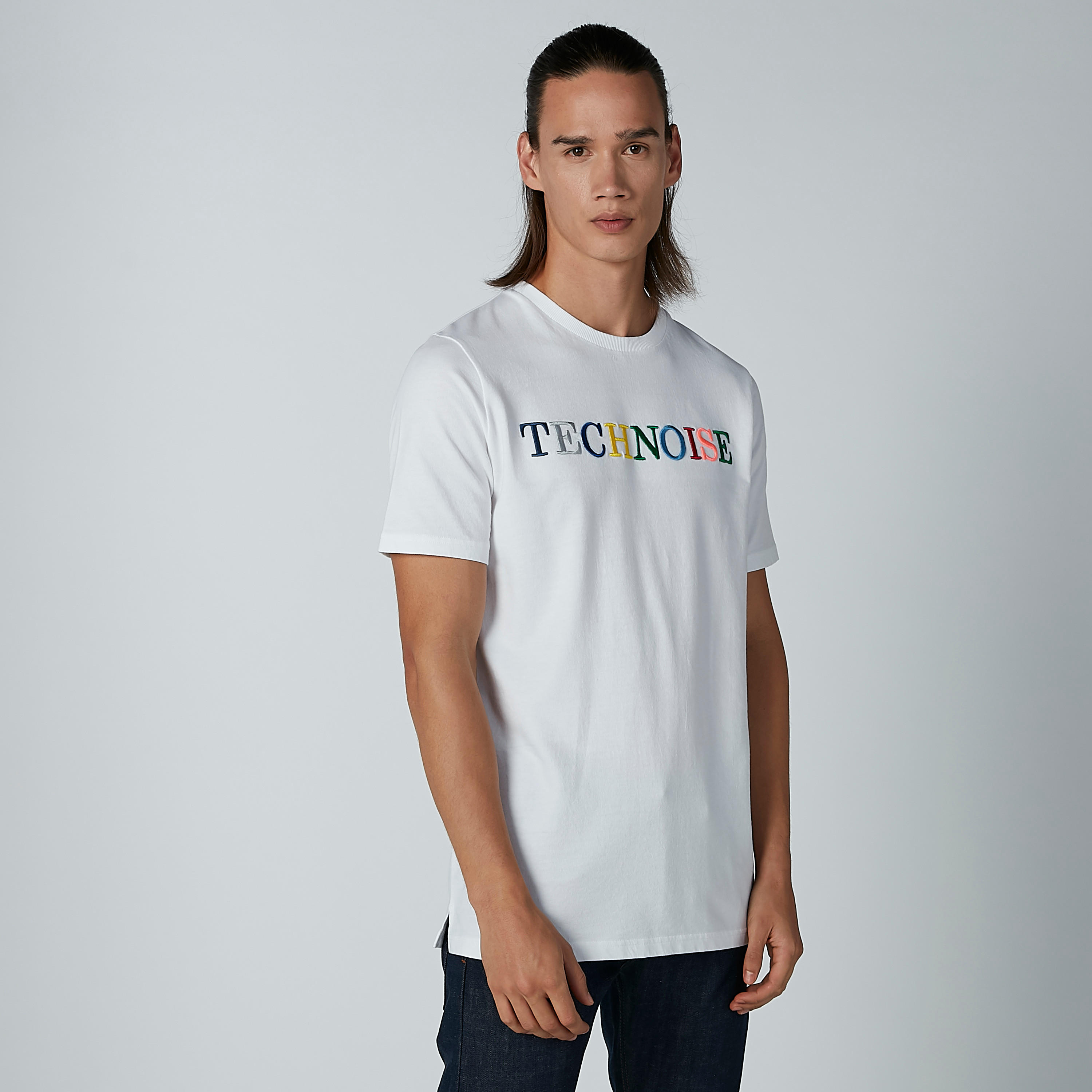 Sustainable Embroidered T-shirt in Slim-Fit with Round Neck-men-clothing-tshirtsandpolos-tshirts-image-3
