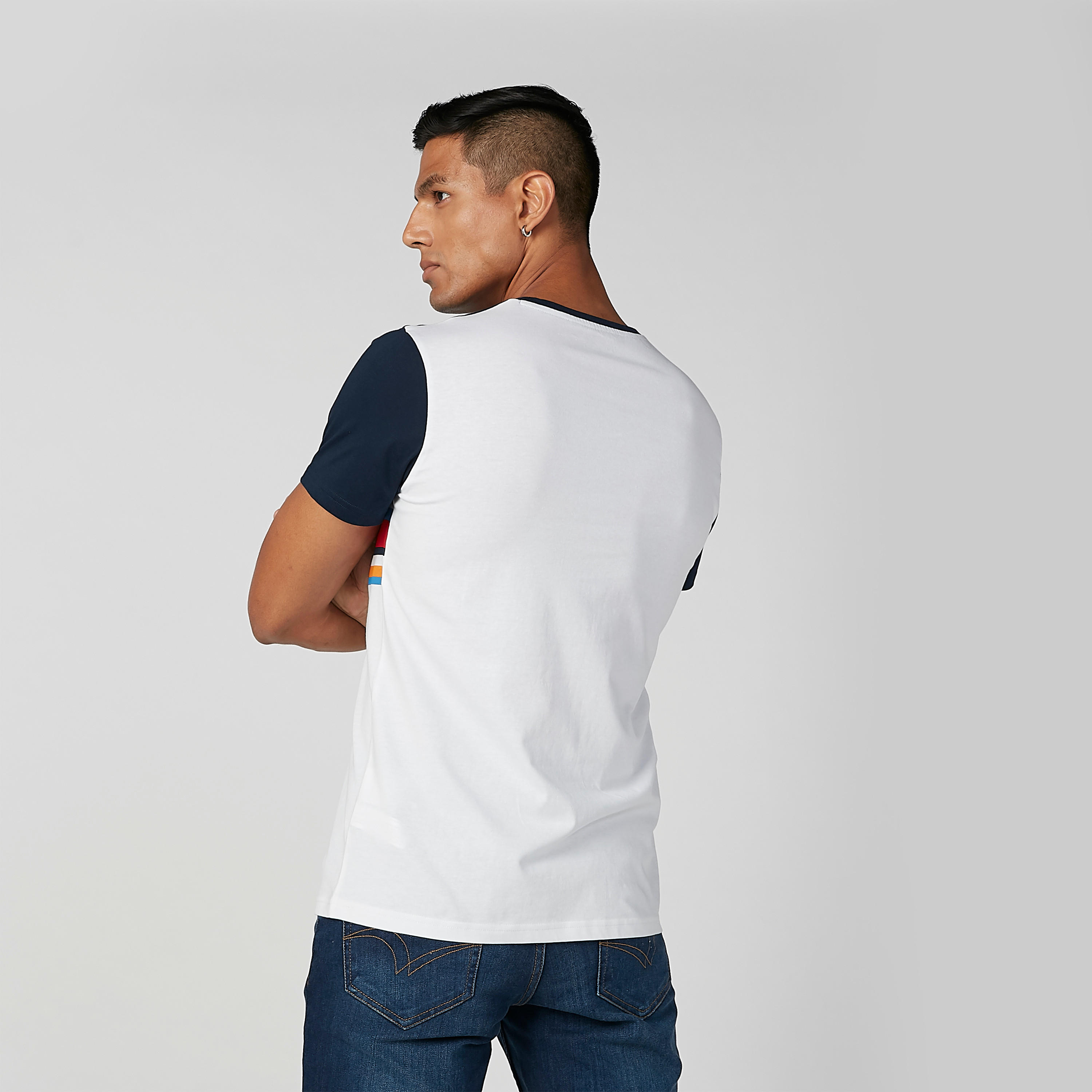 تيشيرت مستدام سليم بياقة ضيّقة وأكمام قصيرة وطبعات-men-clothing-tshirtsandpolos-tshirts-image-3