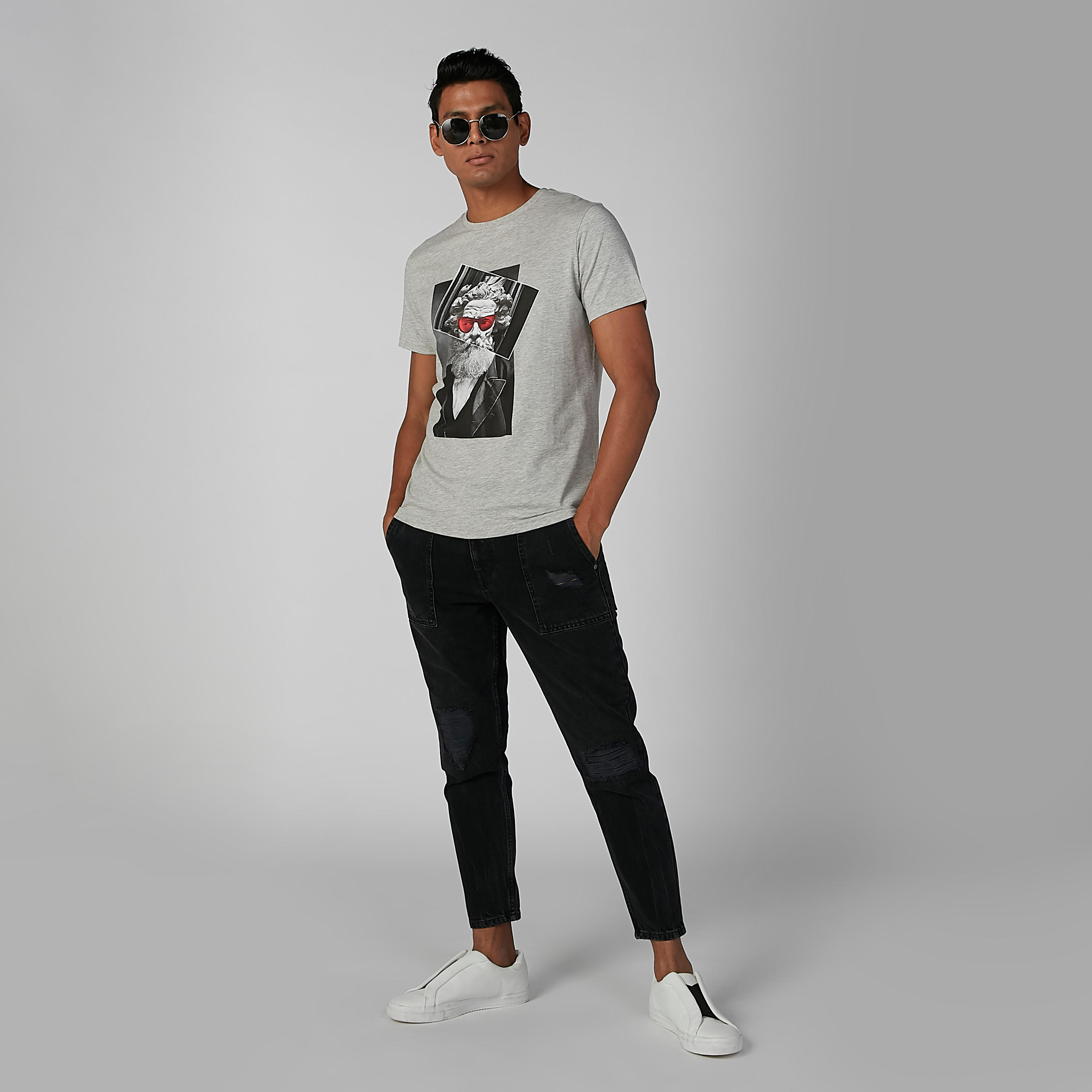 Sustainable Slim Fit Printed T-shirt with Crew Neck-men-clothing-tshirtsandpolos-tshirts-image-2