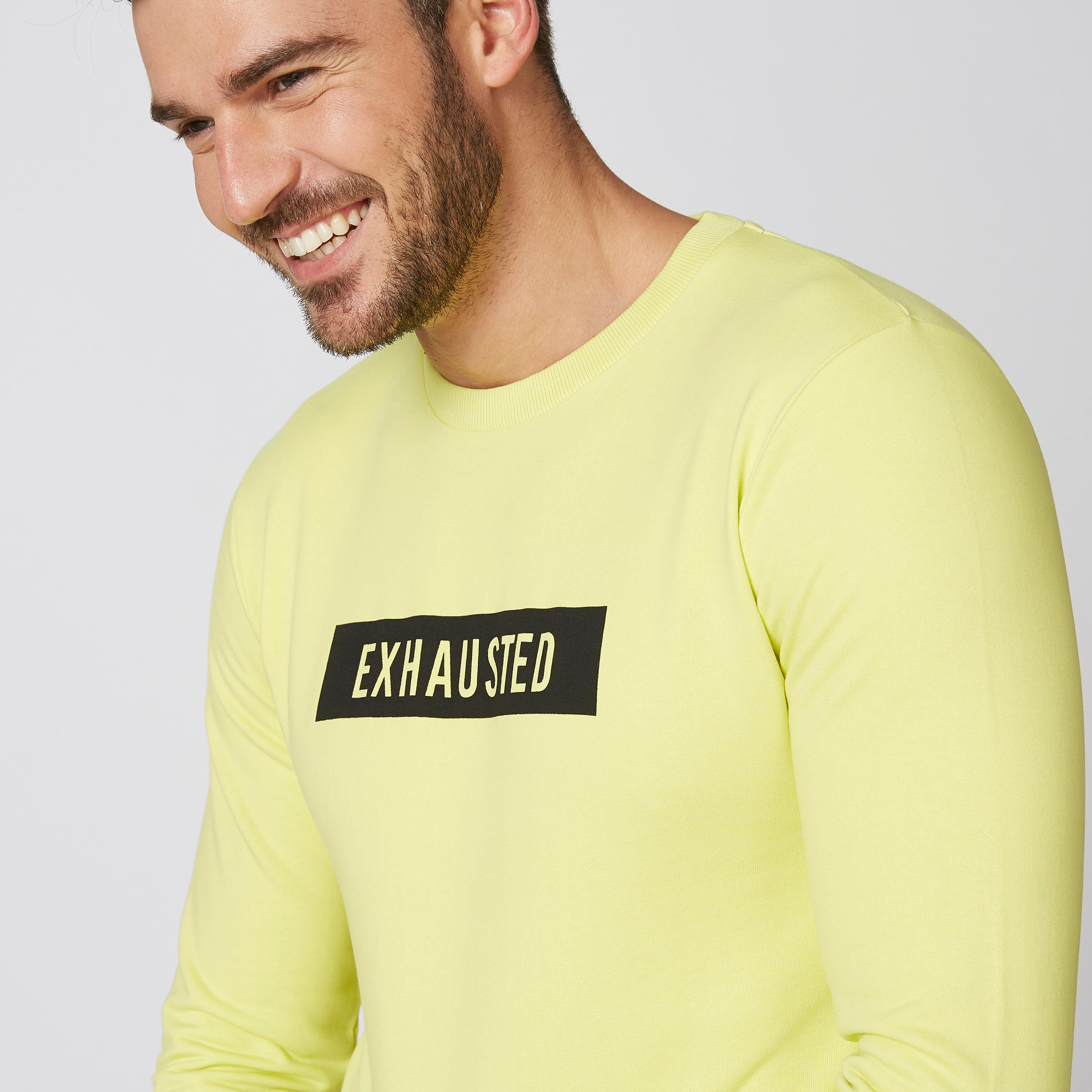 Printed Sweater with Crew Neck and Long Sleeves-men-clothing-sweatersandpullovers-image-5