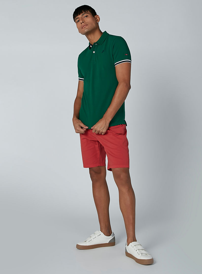 شورت دنيم بخصر متوسط ورباط وجيوب-men-clothing-bottoms-shorts-image-2
