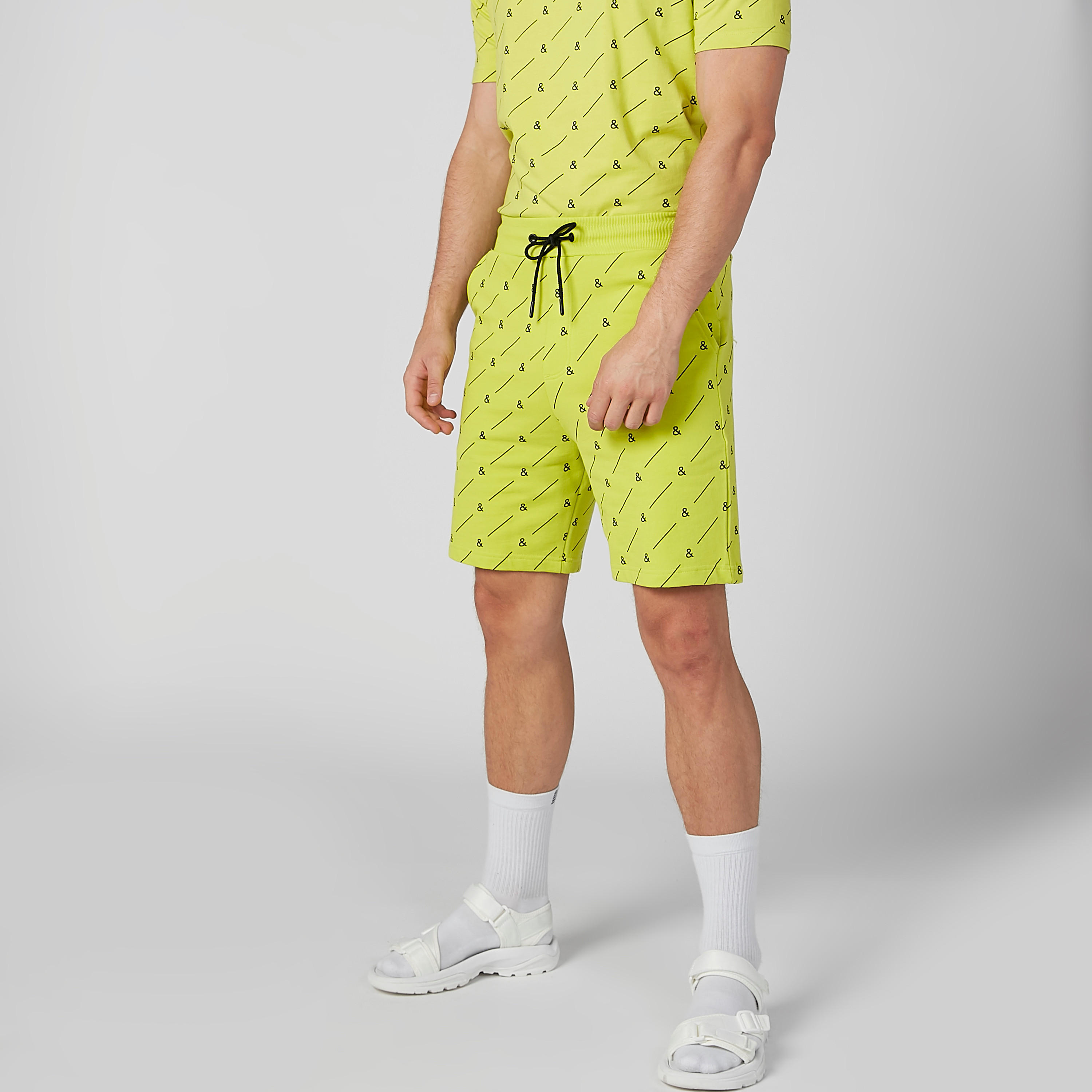 Printed Shorts with Flexi-Waist and Pocket Detail-men-clothing-bottoms-shorts-image-1